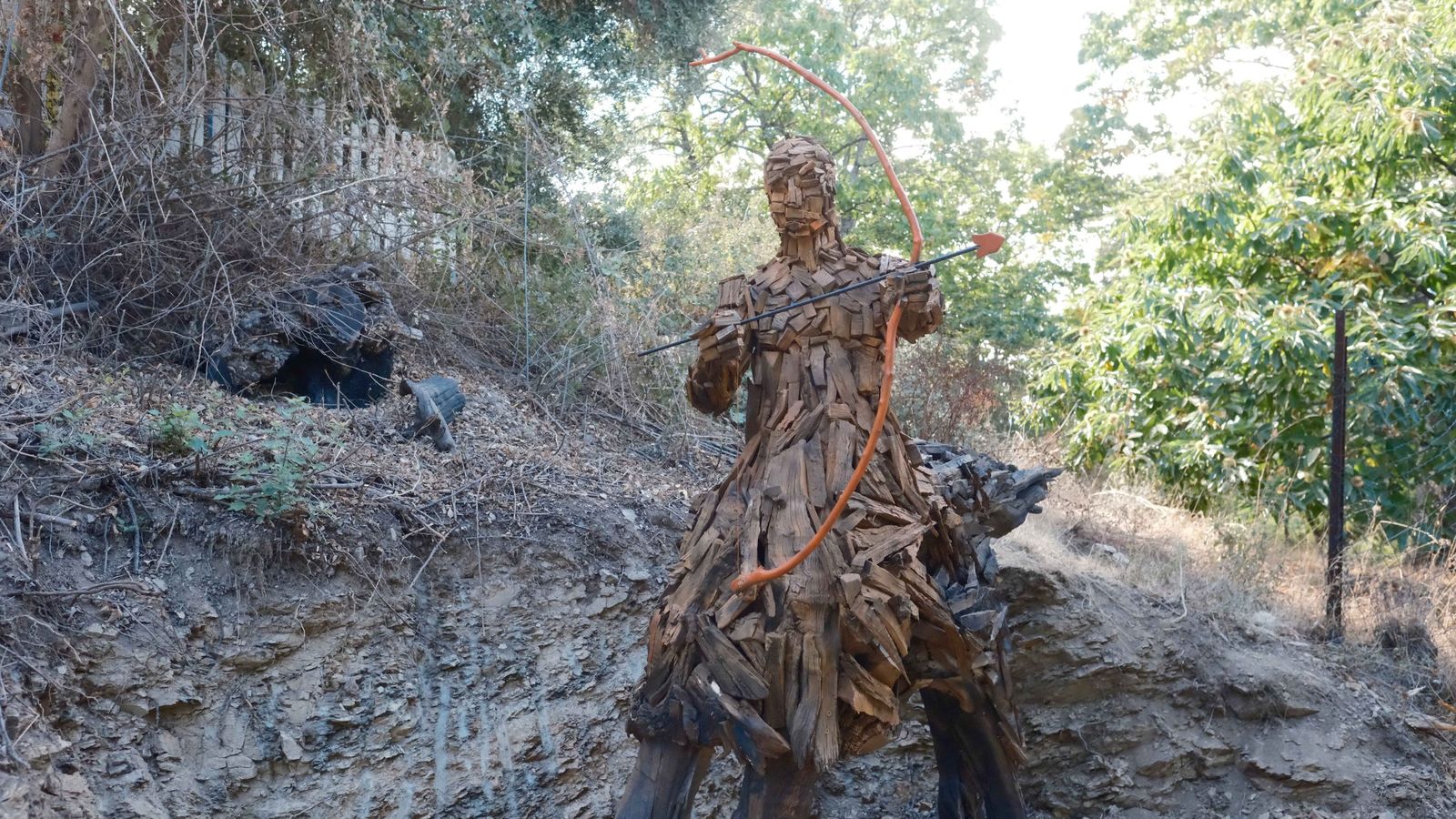 Entre las nuevas figuras se encuentran un centauro a tamaño natural.