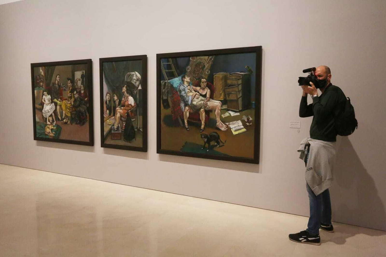 La exposición de la artista portuguesa Paula Rego en el Museo Picasso Málaga, en fotos
