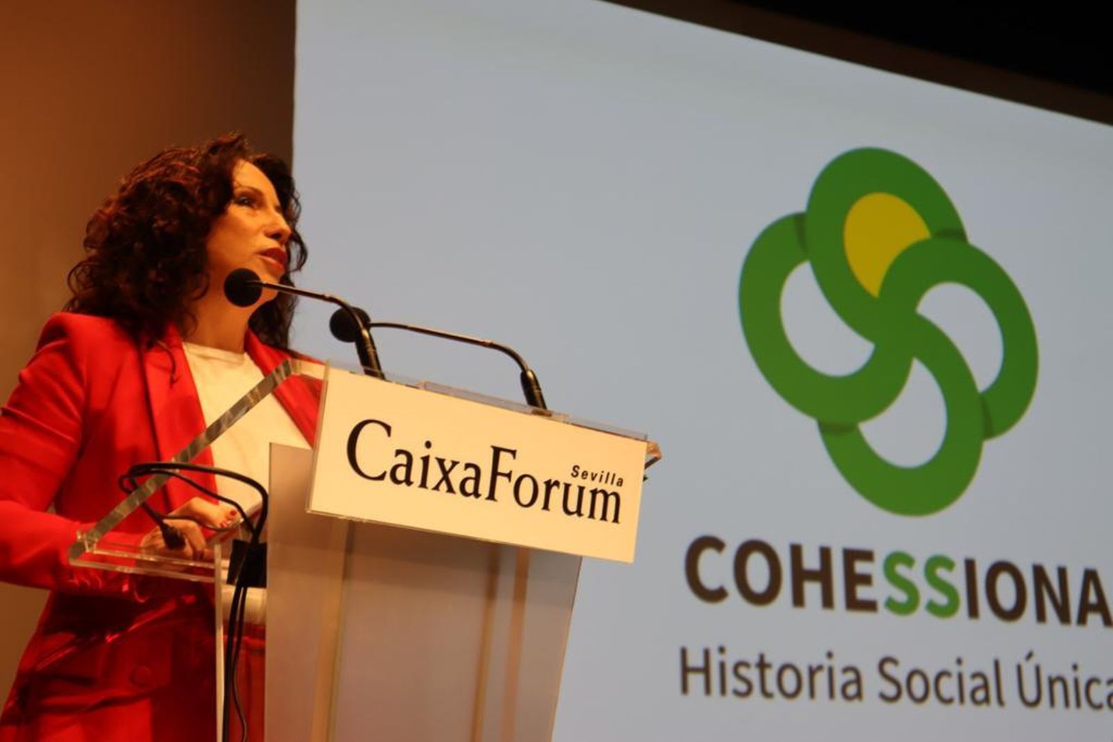 La consejera de Igualdad, Políticas Sociales y Conciliación de la Junta de Andalucía, Rocío Ruiz.