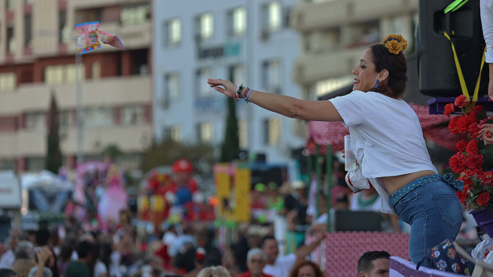 Cabalgata de la Feria Real de Algeciras en 2024.