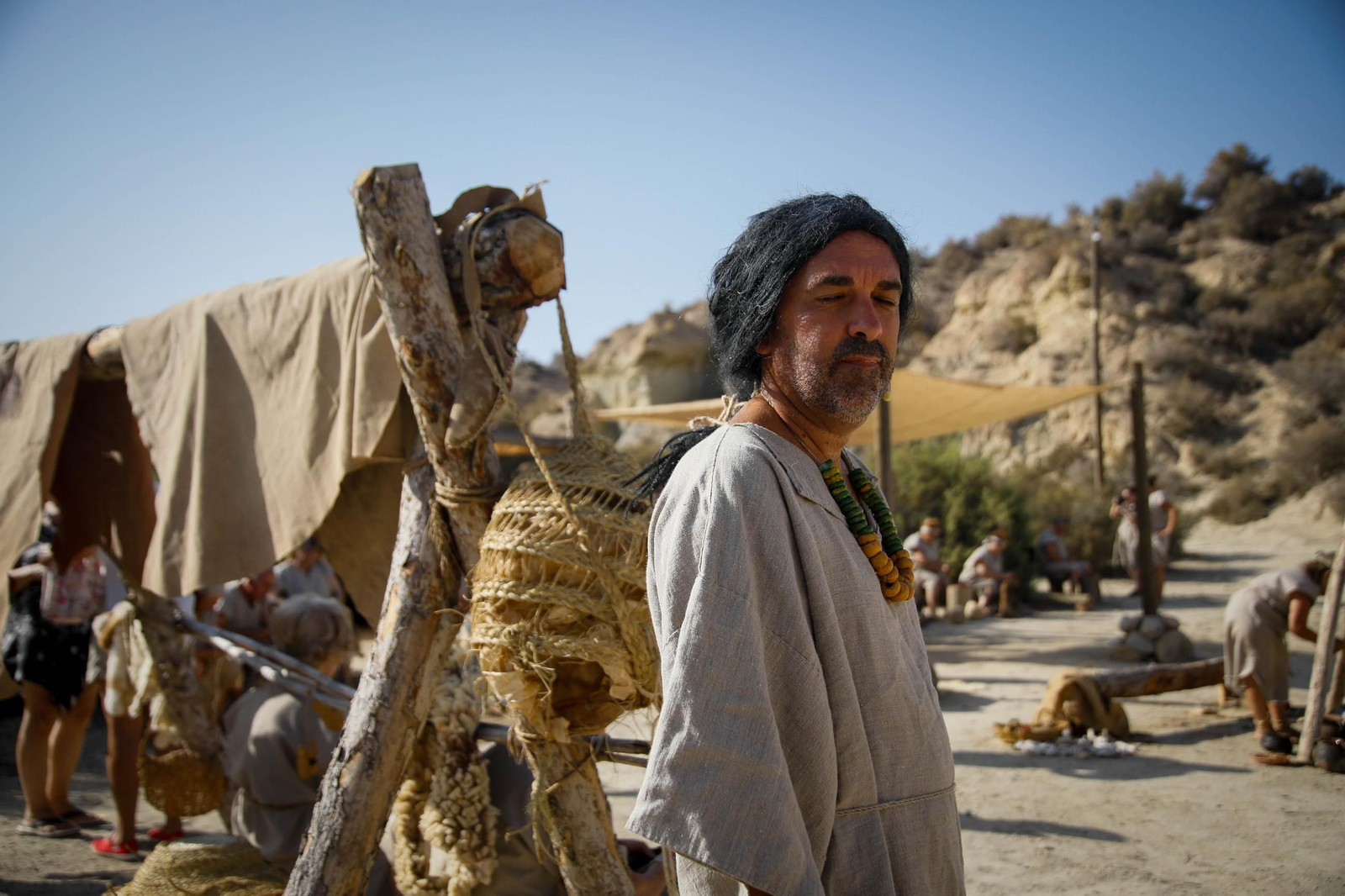 Así se ha vivido la segunda recreación histórica de la cultura argárica en Antas