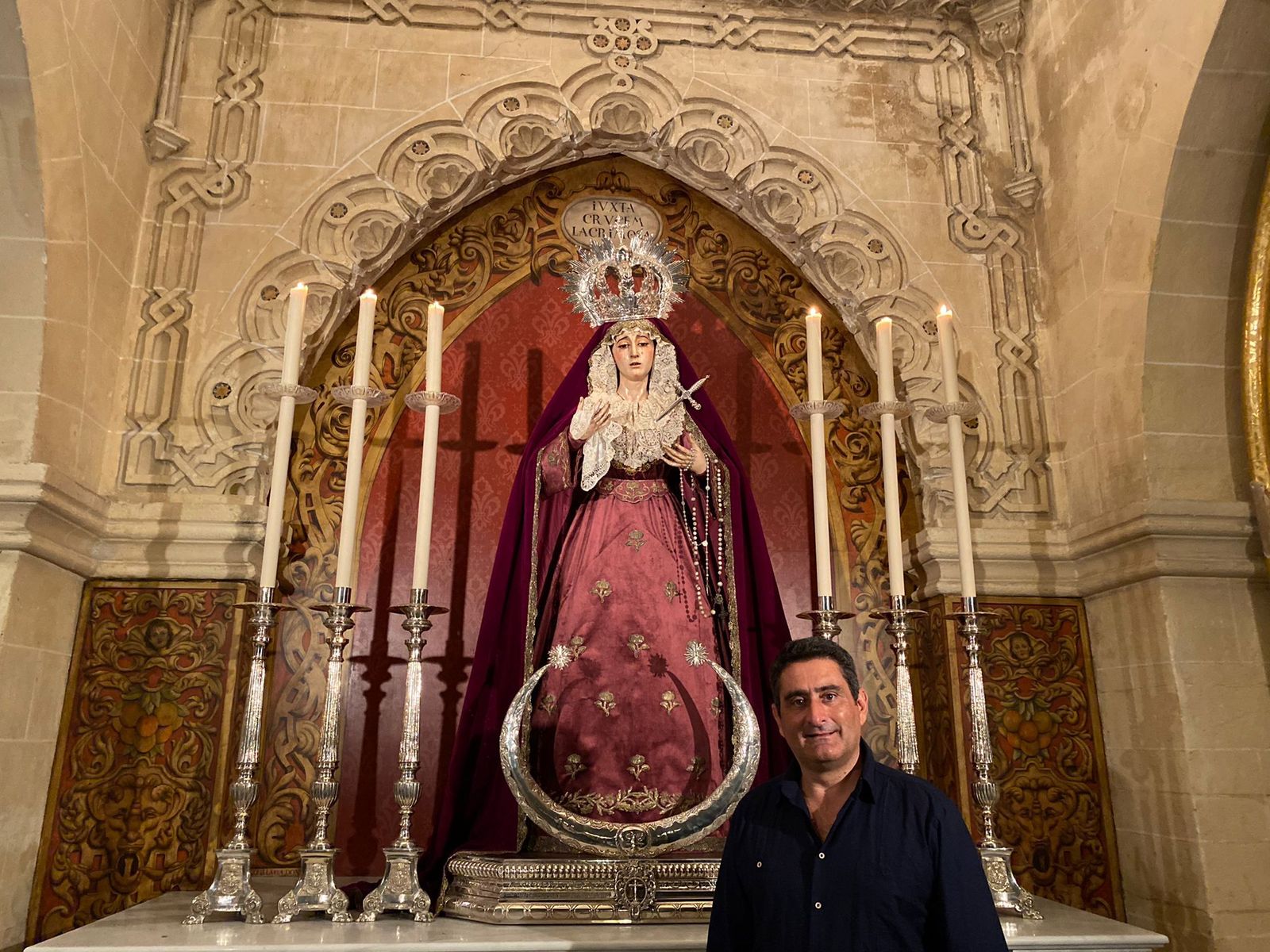 Manuel Báez Martín, nuevo hermano mayor de la Vera Cruz