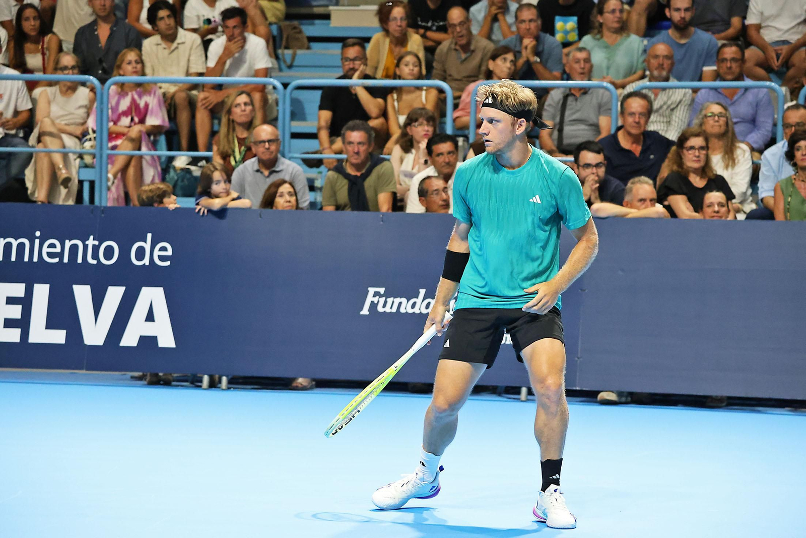 Imágenes de la final masculina de la Copa del Rey de tenis entre Daniil Medvedev y Alejandro Davidovich