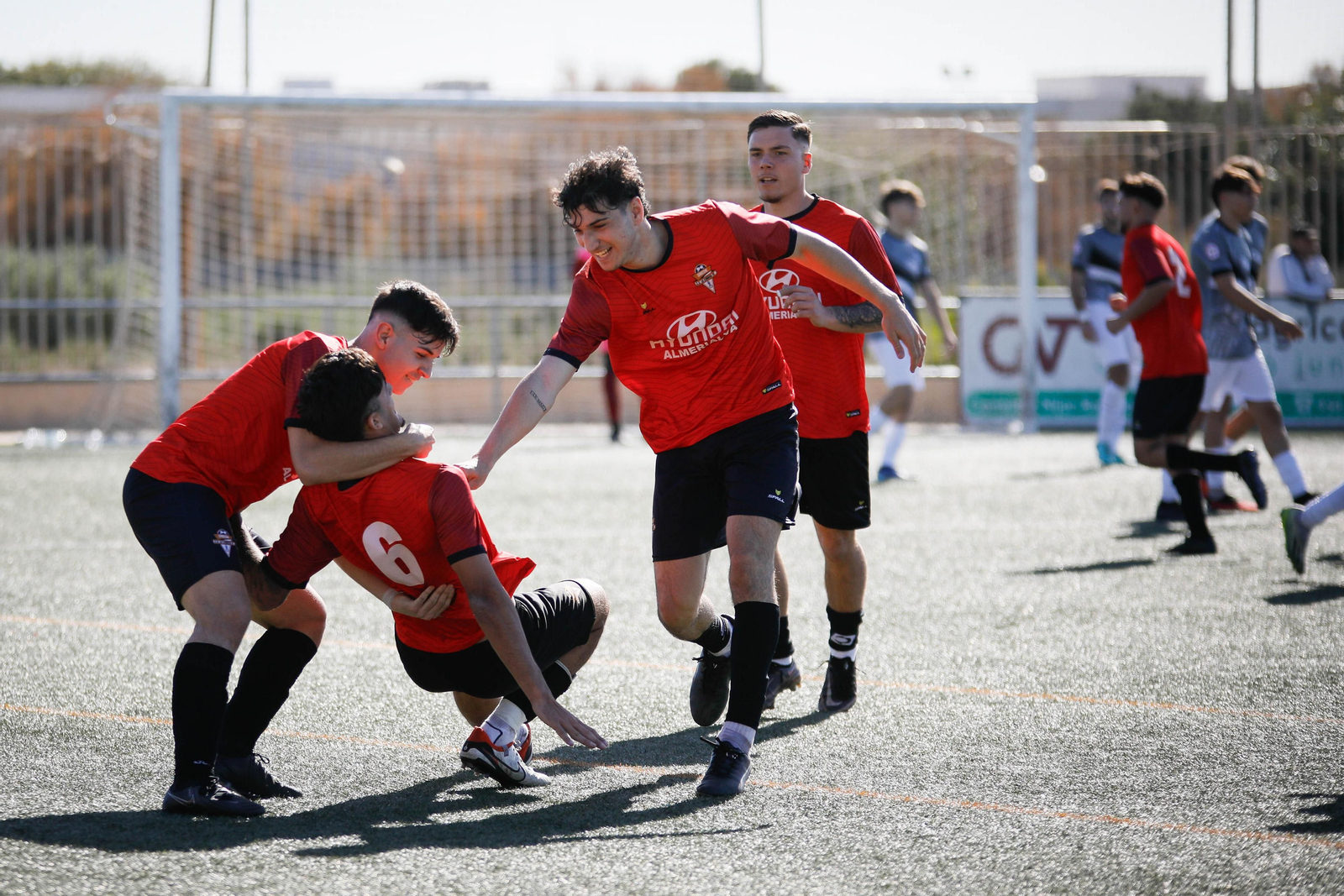 Imágenes del partido entre la Cañada y el Sporting Atlético