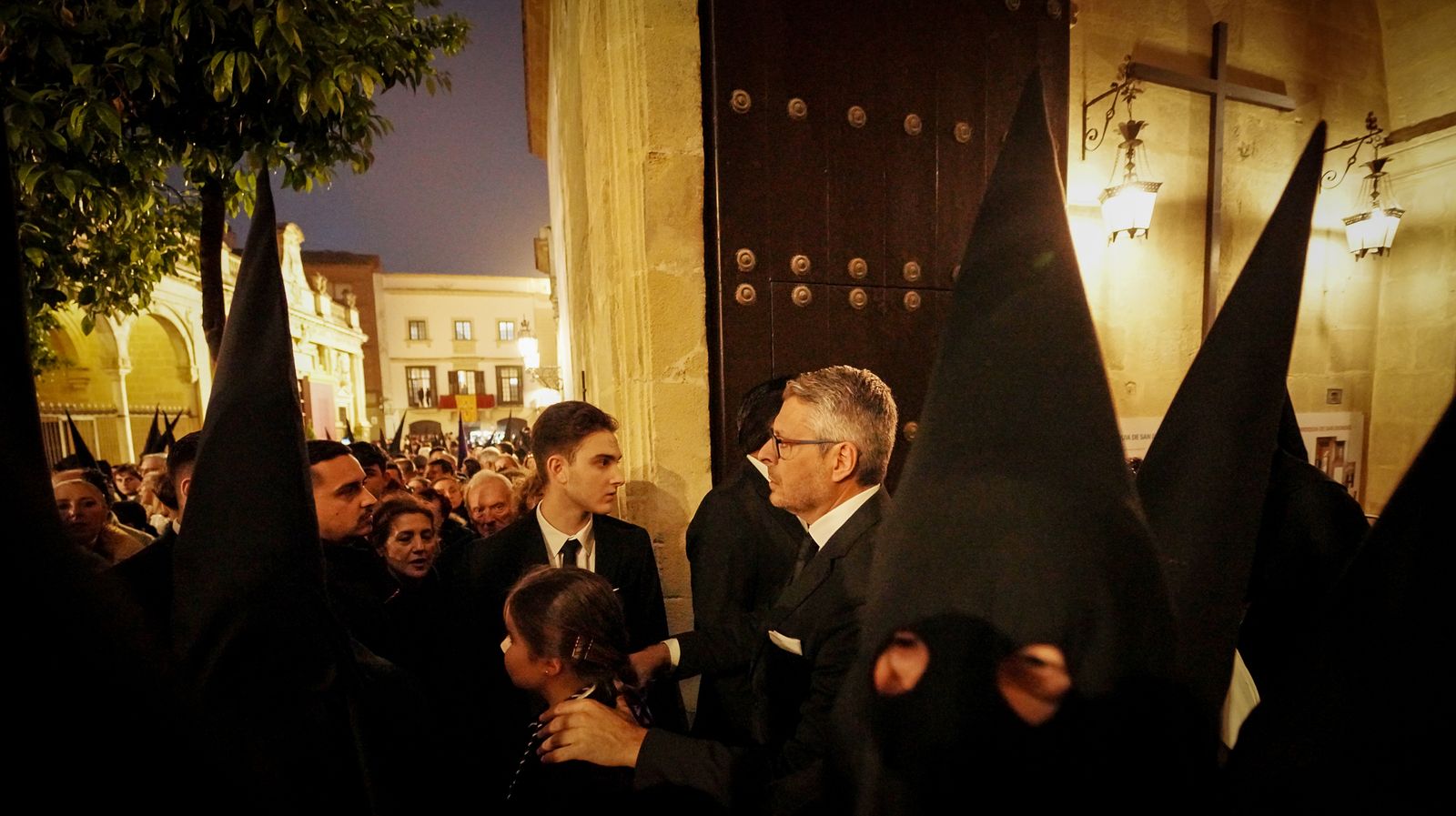 Las hermandades de La lanzada y Mayor Dolor en imágenes