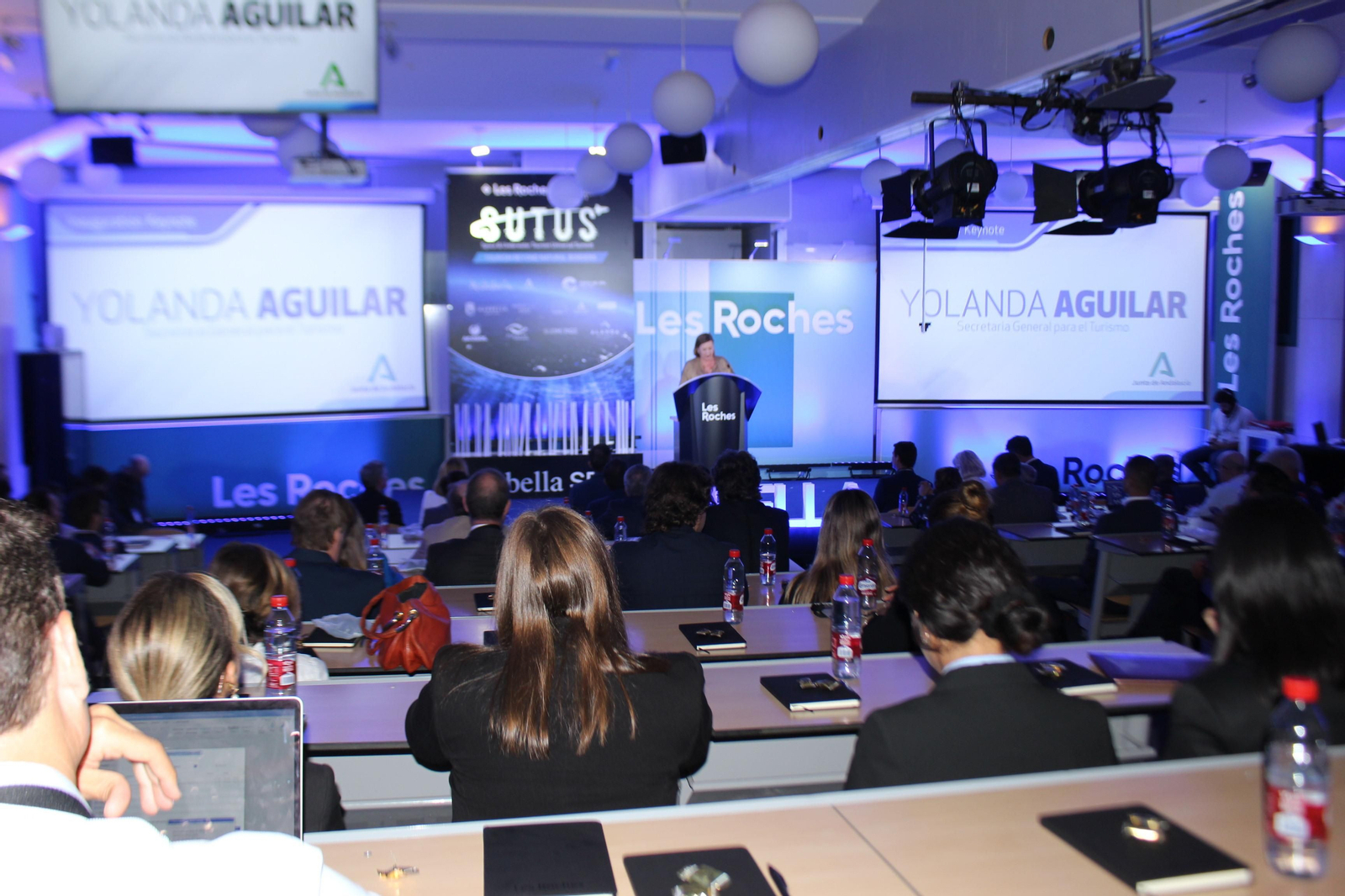 La jornada inaugural del congreso ‘Space & Underwater Tourism Universal Summit’, celebrado en Marbella.