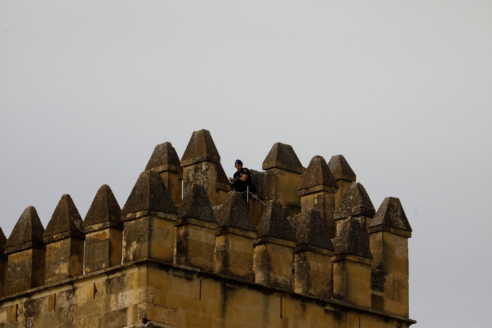 Los reyes Felipe VI y Abdalá II, en el Alcázar de los Reyes Cristianos de Córdoba