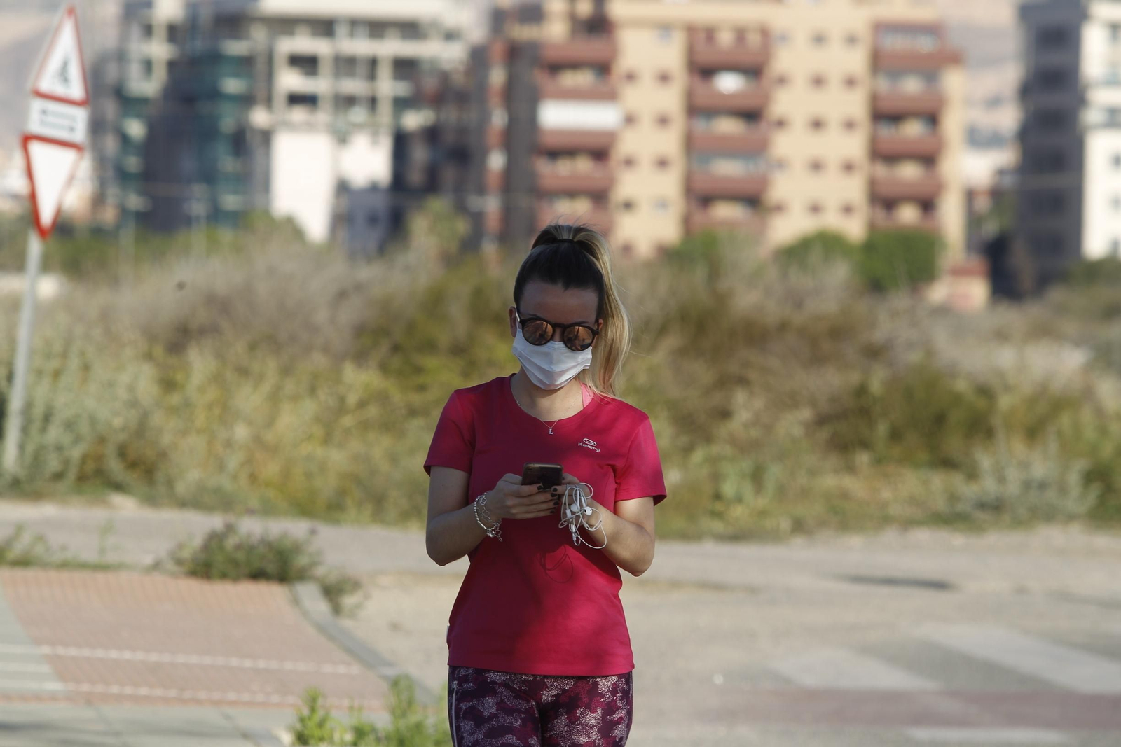 Fotogalería domingo de deporte en coronavirus. COVID-19. Almería