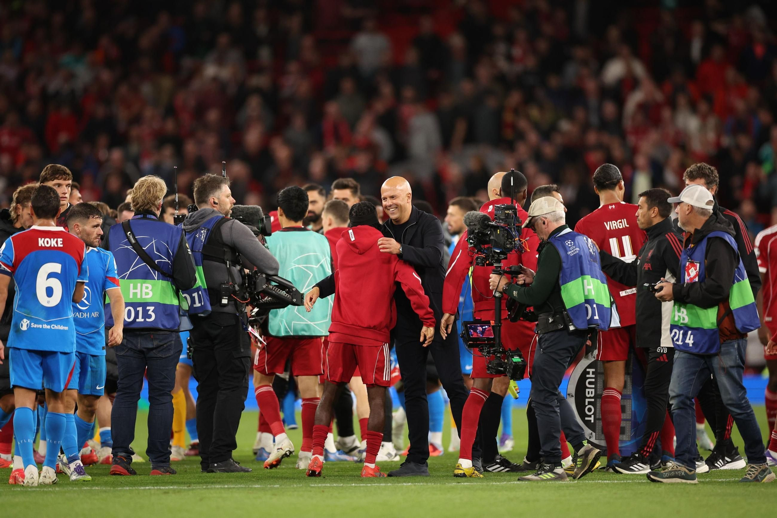 Las fotos del Liverpool - Atlético de Madrid