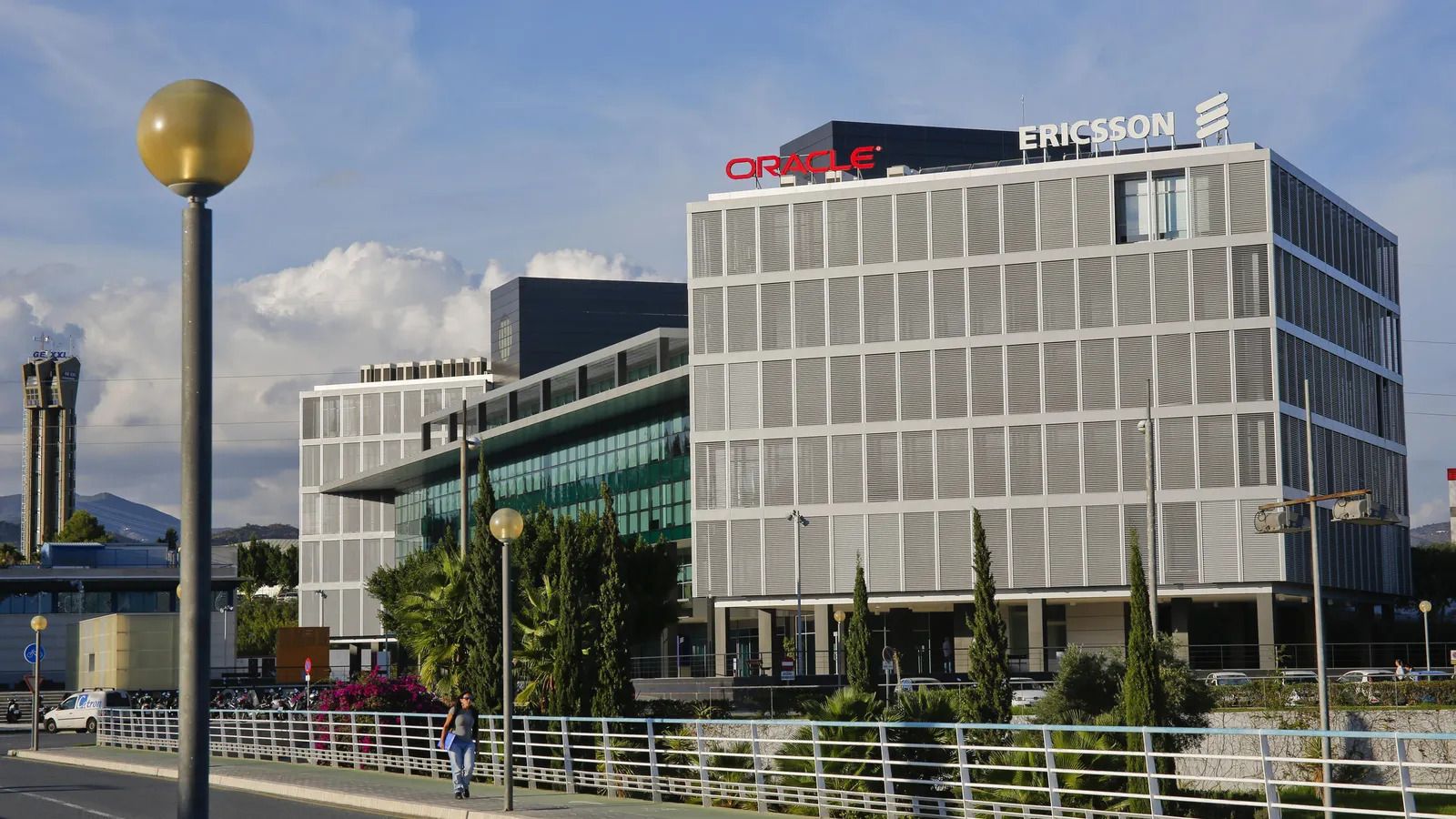 Vista exterior del edificio de Ericsson en Málaga TechPark.