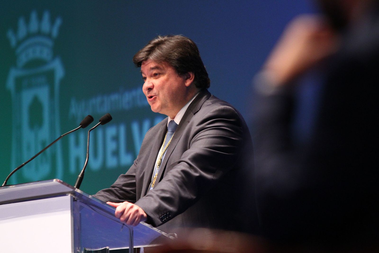 Imágenes de la entrega de las medallas de Huelva