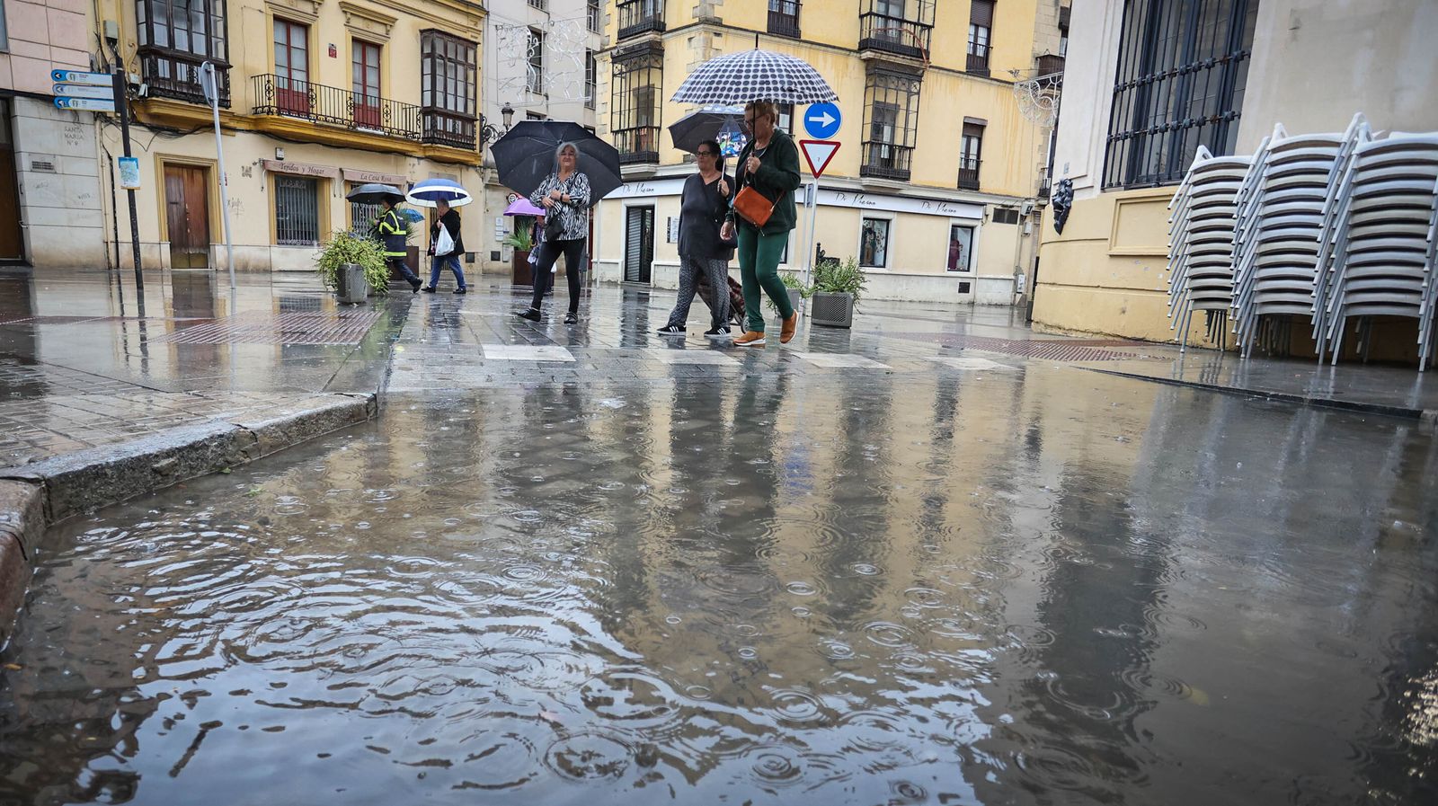 Una imagen del centro de la ciudad.