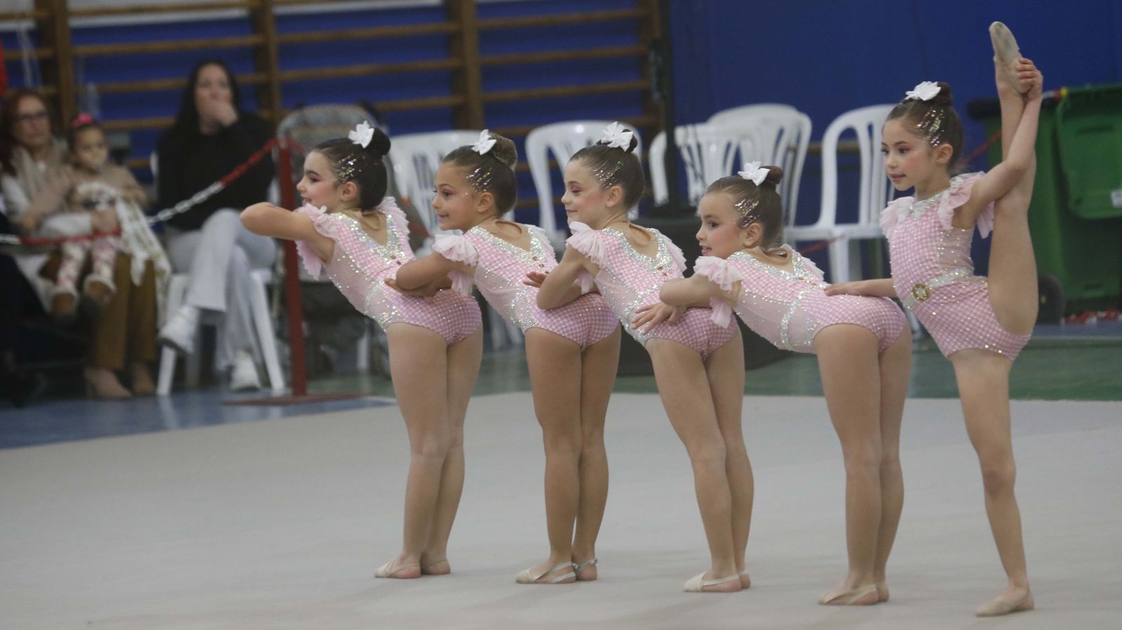 Torneo de gimnasia ritmica en el Tesorillo
