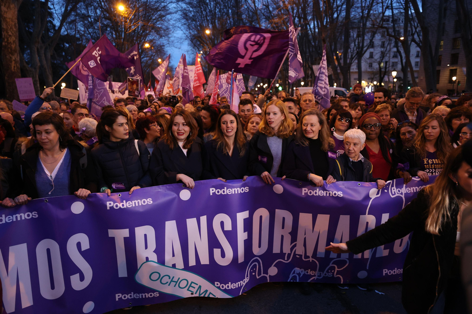 Día de la Mujer: Manifestaciones 8M España