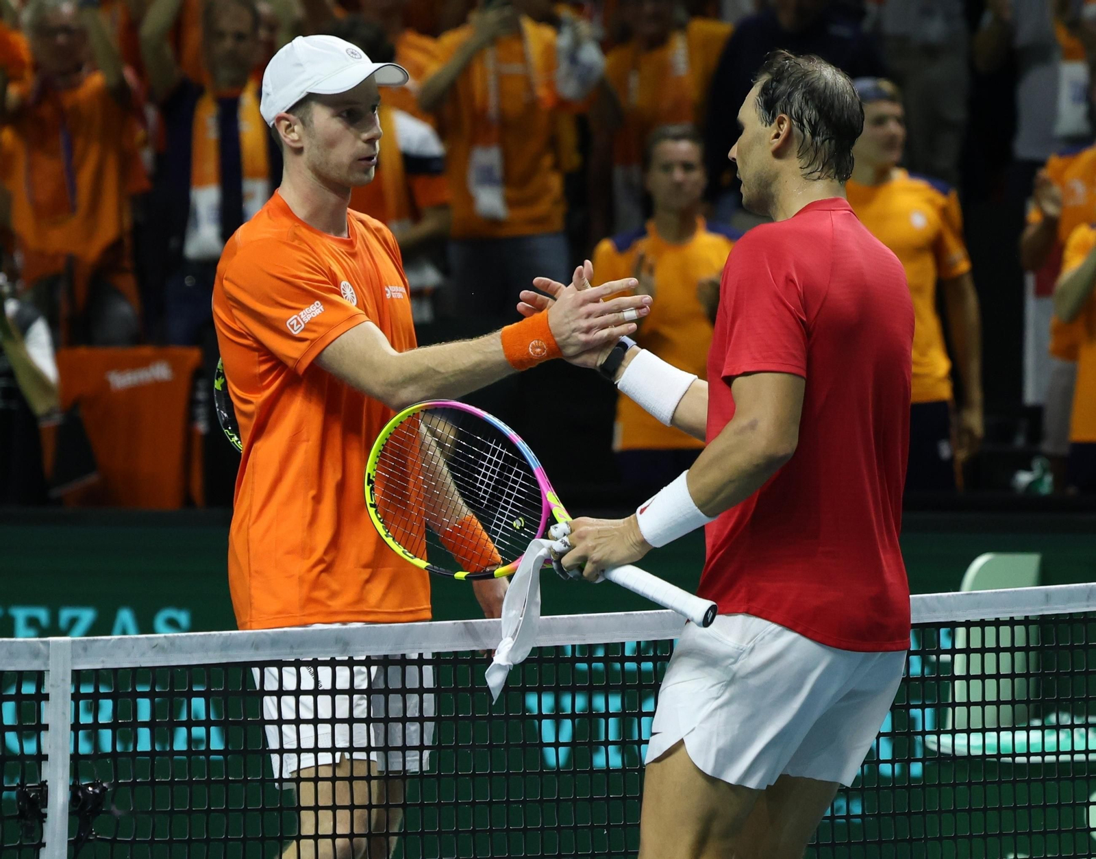 Las fotos de la derrota de Rafa Nadal ante Van de Zandschulp