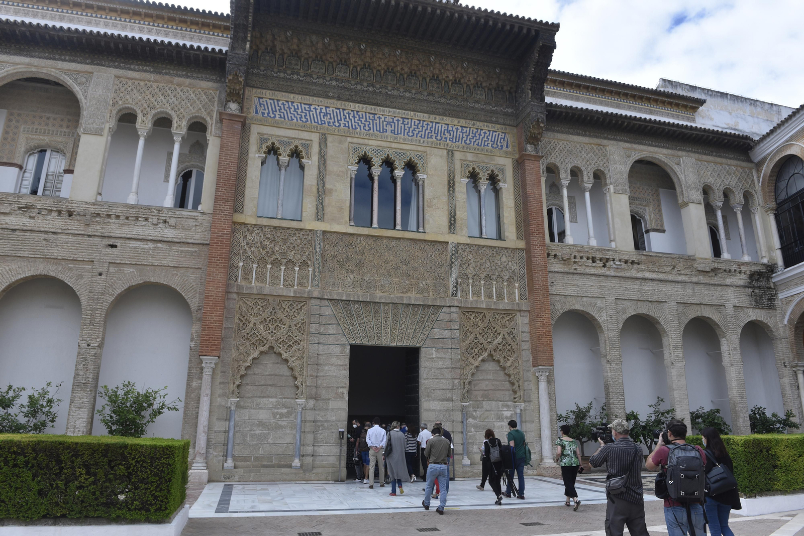 En el corazón del Alcázar de Sevilla: vuelta a la normalidad