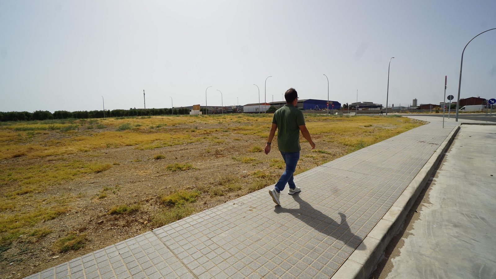 Parcelas del polígono industrial Los Fruteros.