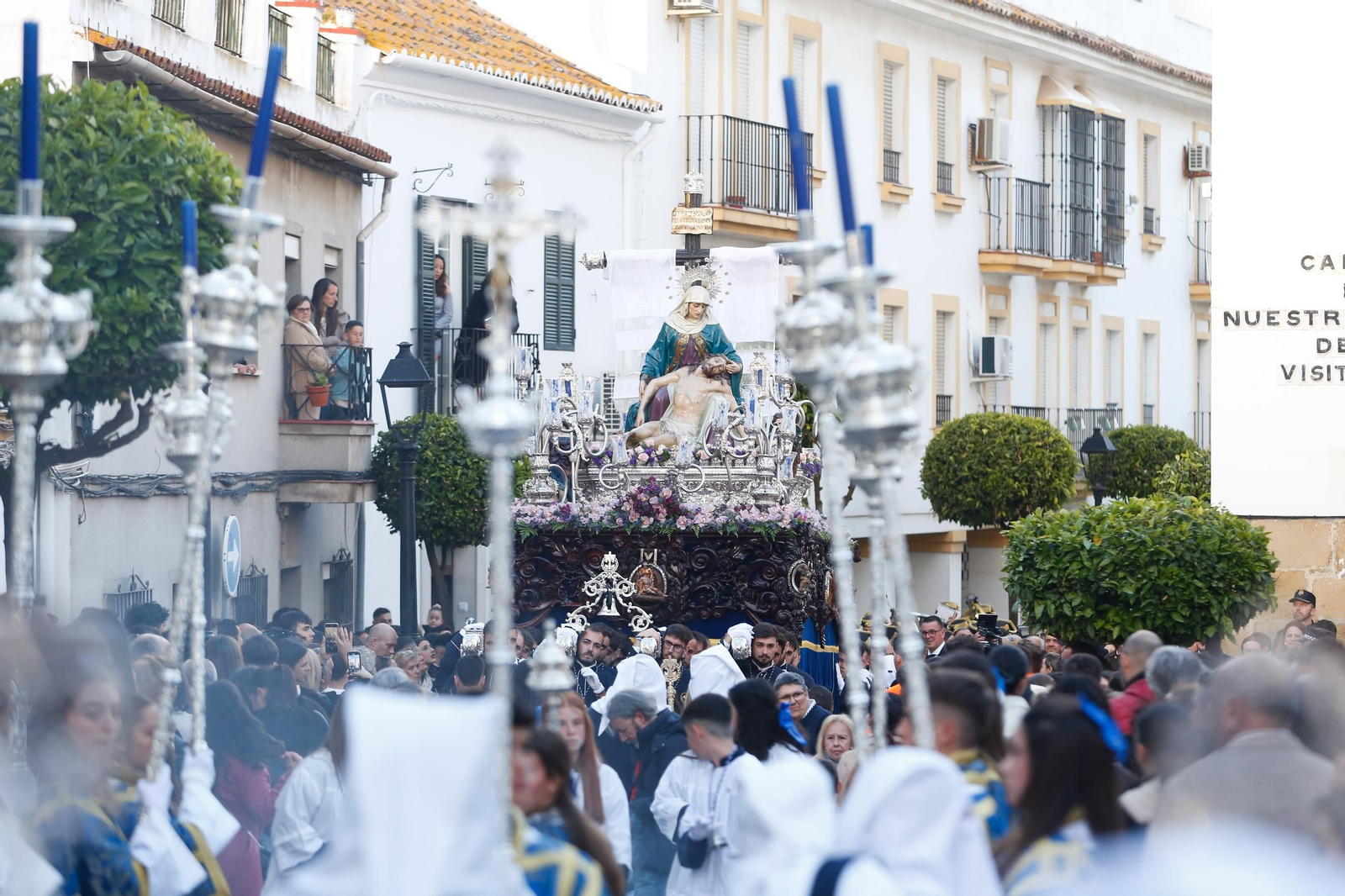 Fotos del Miércoles Santo en San Roque: Angustias