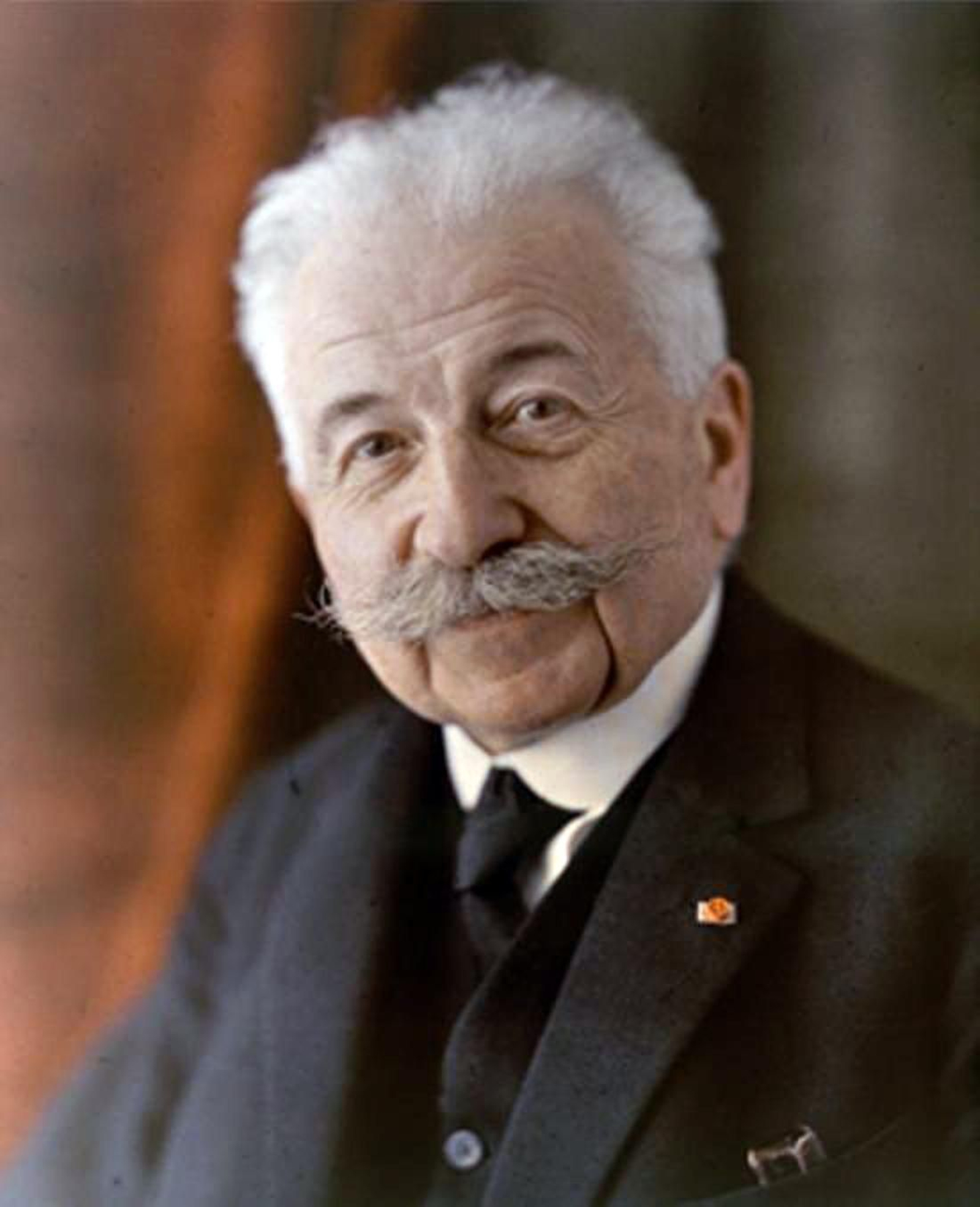En la imagen, Auguste Lumière