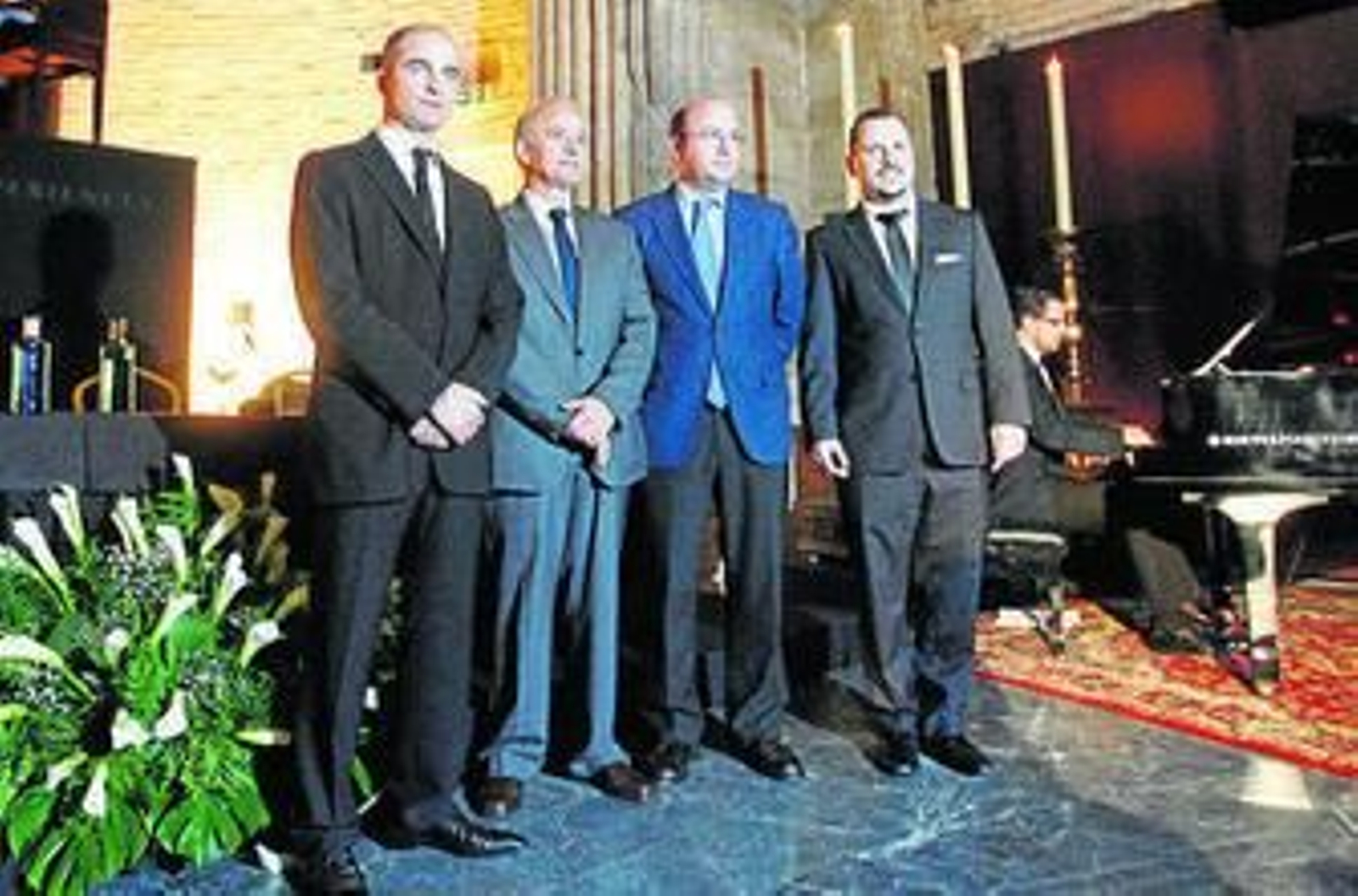 Presentación de la iniciativa, ayer en el Palacio de Orive.