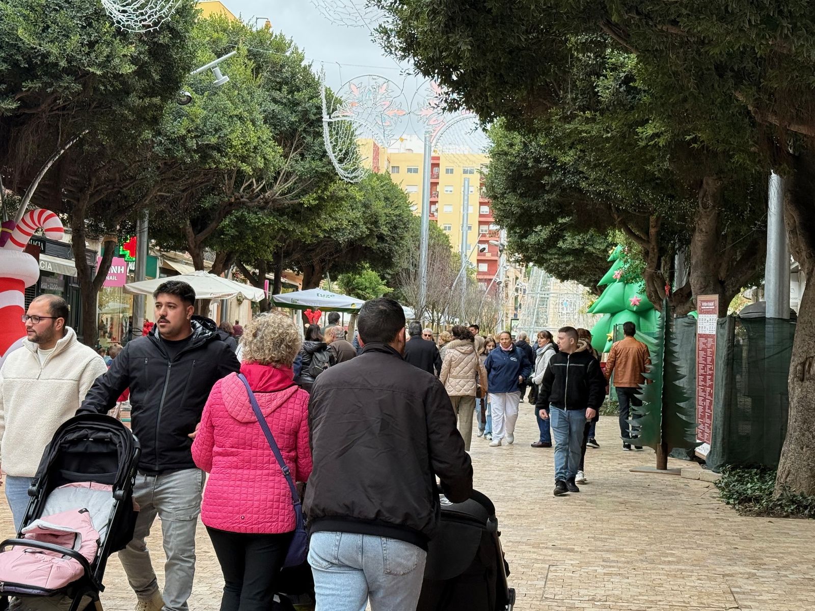 El Paseo de Almería en la actualidad.