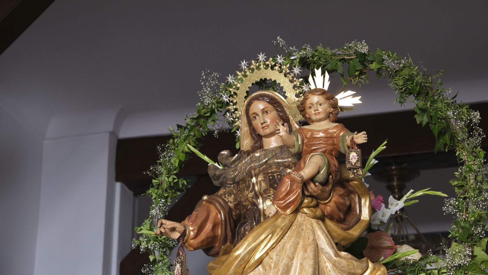 Imágenes de la procesión marinera de la Virgen del Carmen de Garrucha