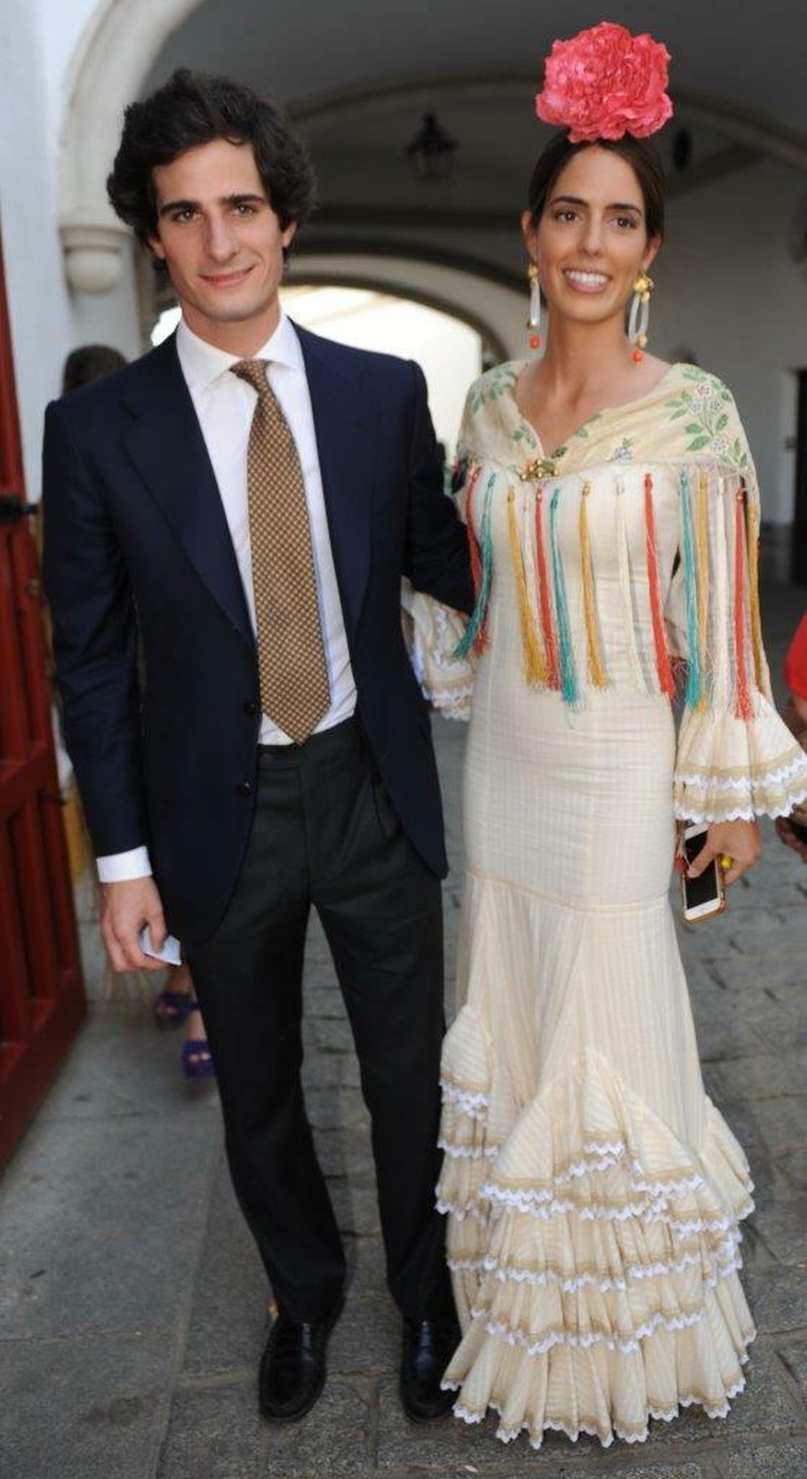 Duques de Huéscar, Fernando Fitz-James Stuart y Sofía Palazuelo.