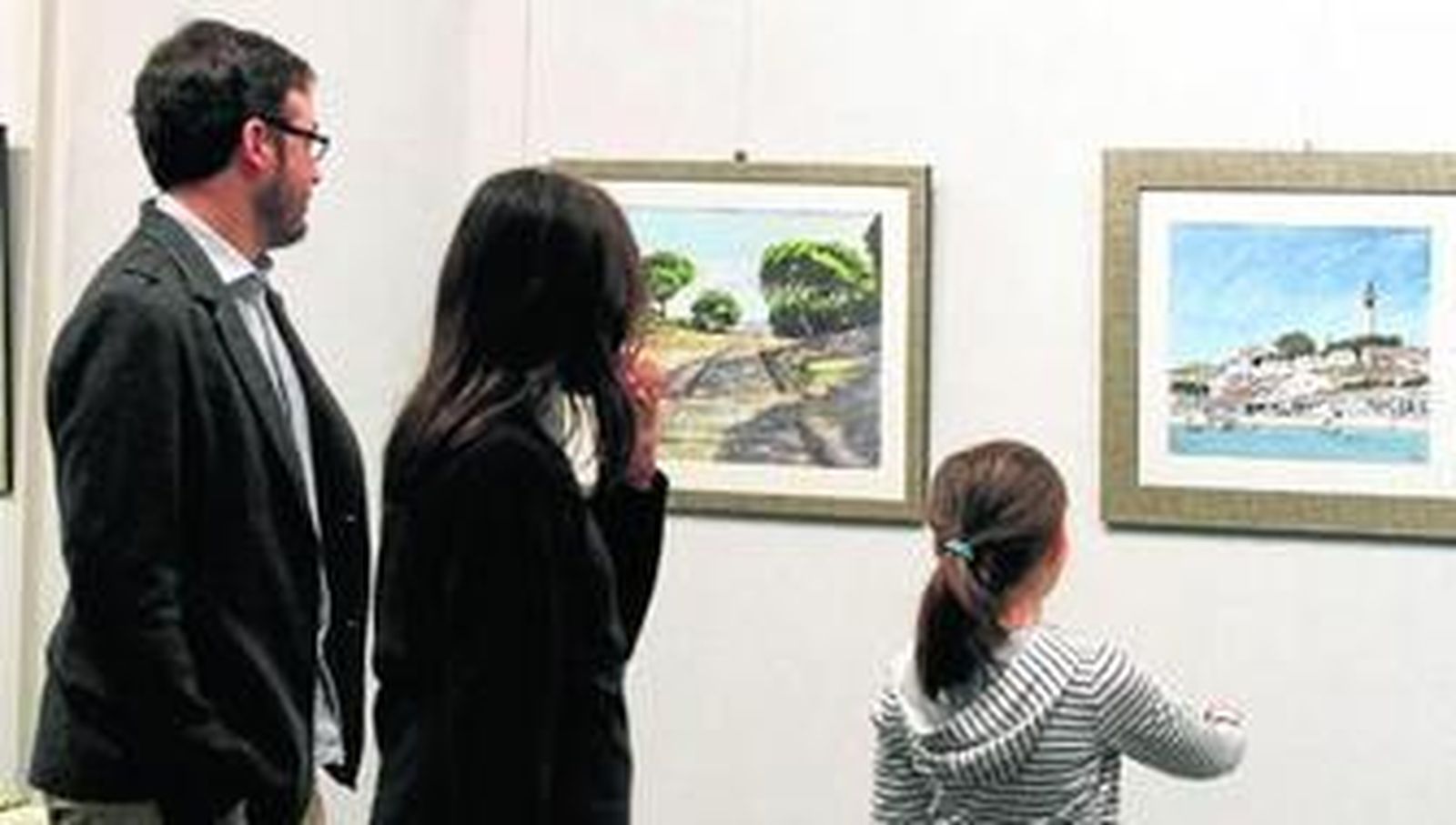 Huelva, en las acuarelas de Alroig