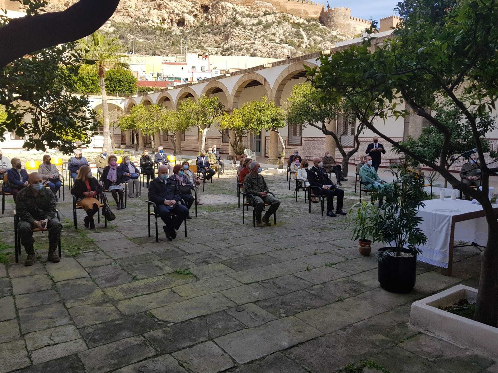 Un momento de la celebración de este acto.