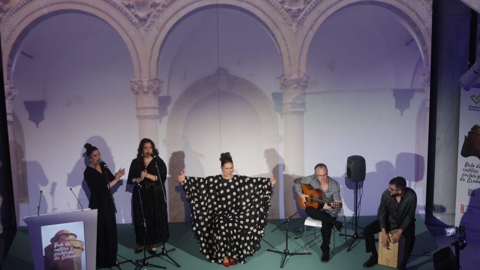 Presentación de la cantaora Marina Heredia.