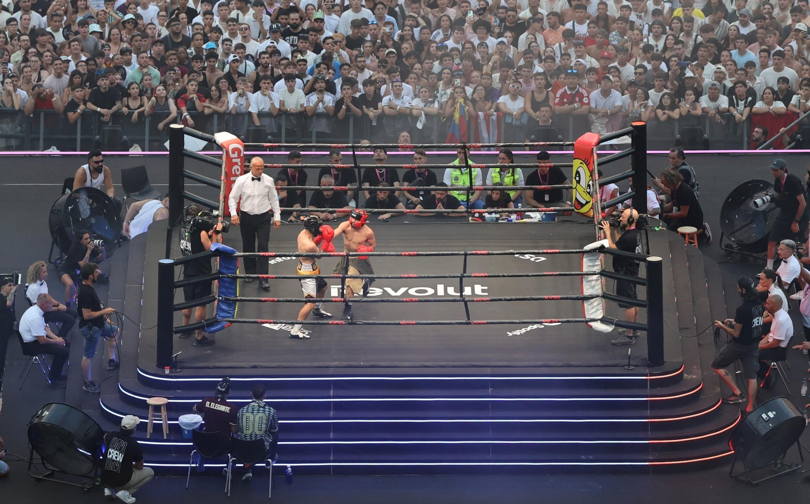 Las imágenes del lleno en el estado de la Cartuja por la Velada del Año 5