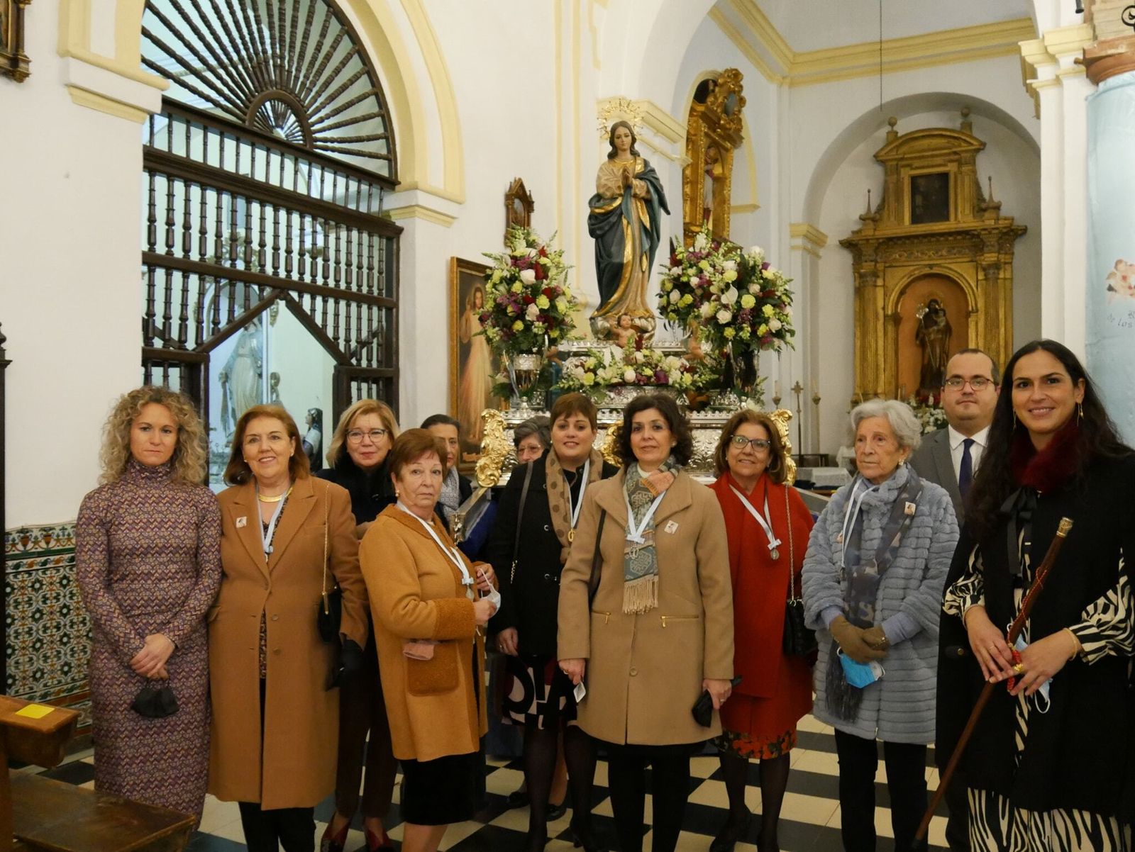 La procesión de la Inmaculada en El Carpio, en fotografías