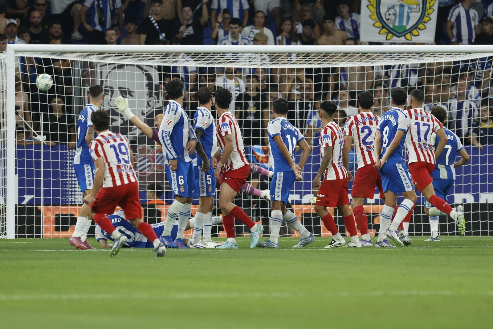 Las fotos del Espanyol - Atlético de Madrid