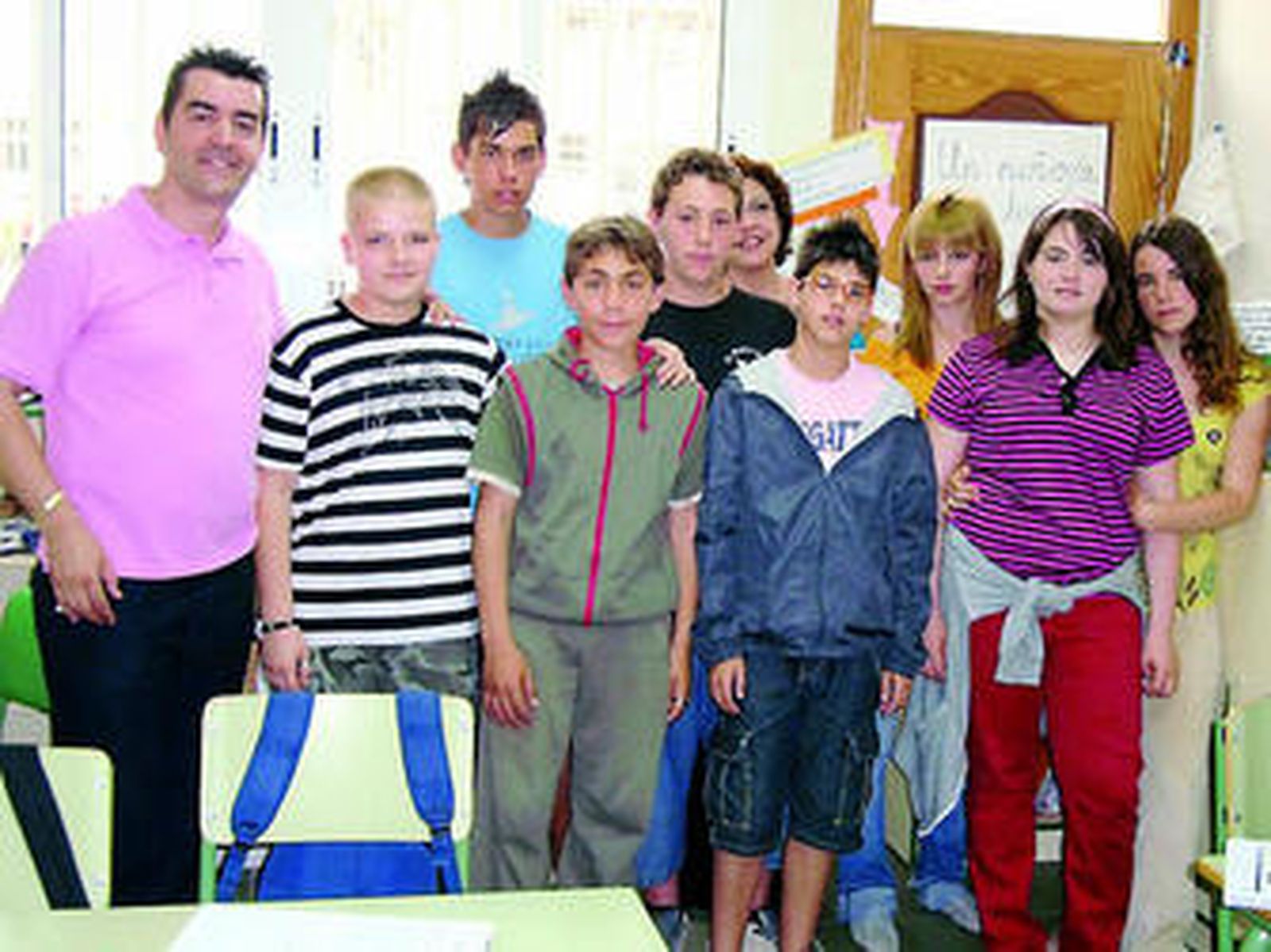 Los alumnos que han participado en el proyecto.