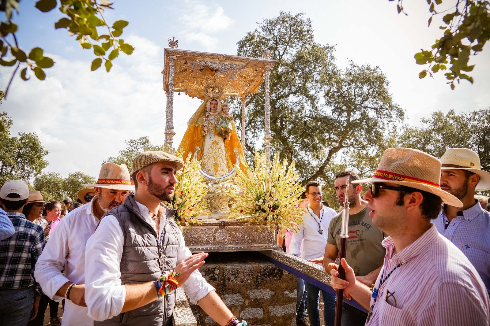 Las mejores imágenes del regreso de la Virgen de Luna a su santuario