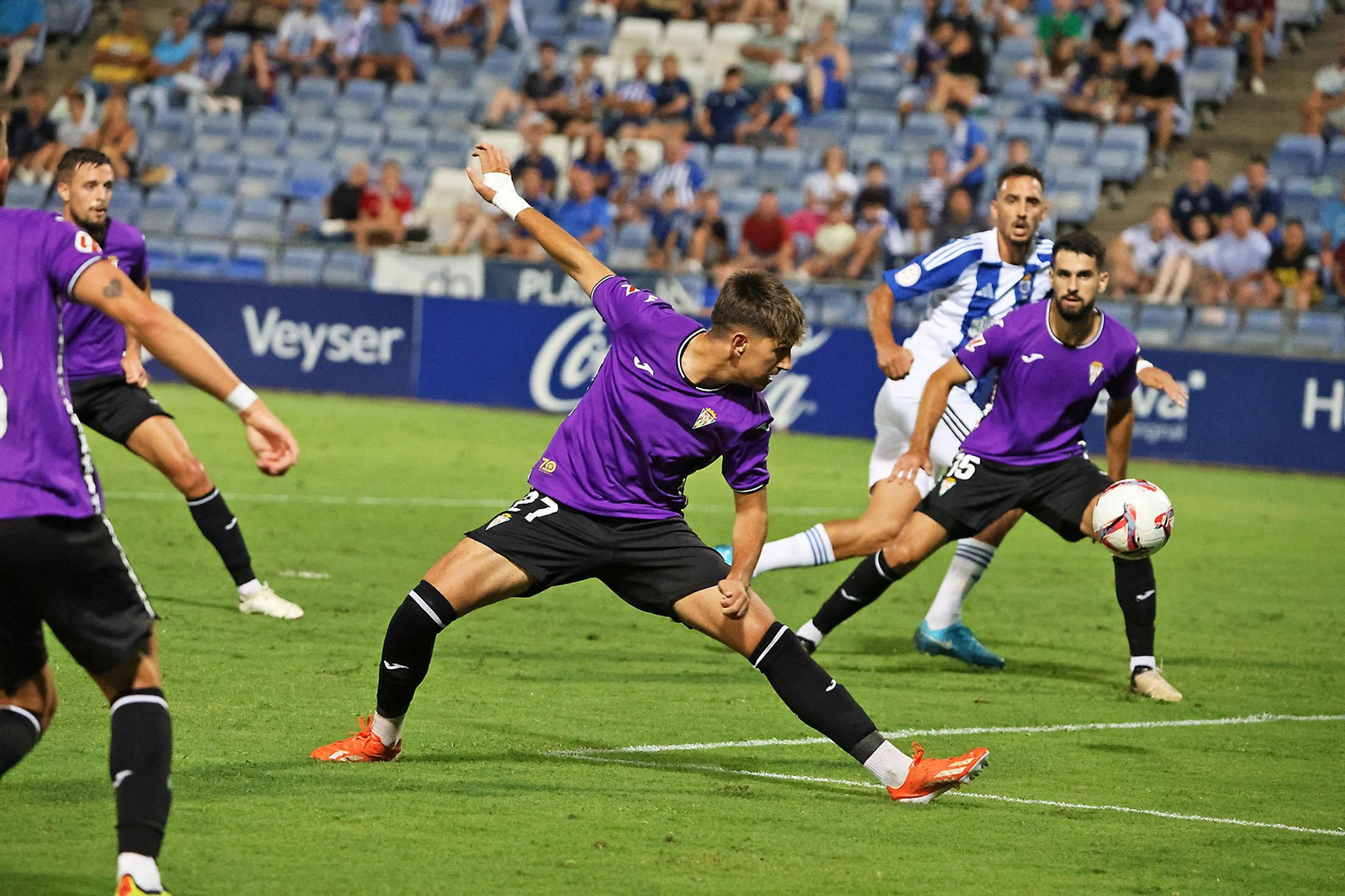 Las mejores imágenes del Trofeo Colombino entre el Recreativo de Huelva y el Córdoba CF