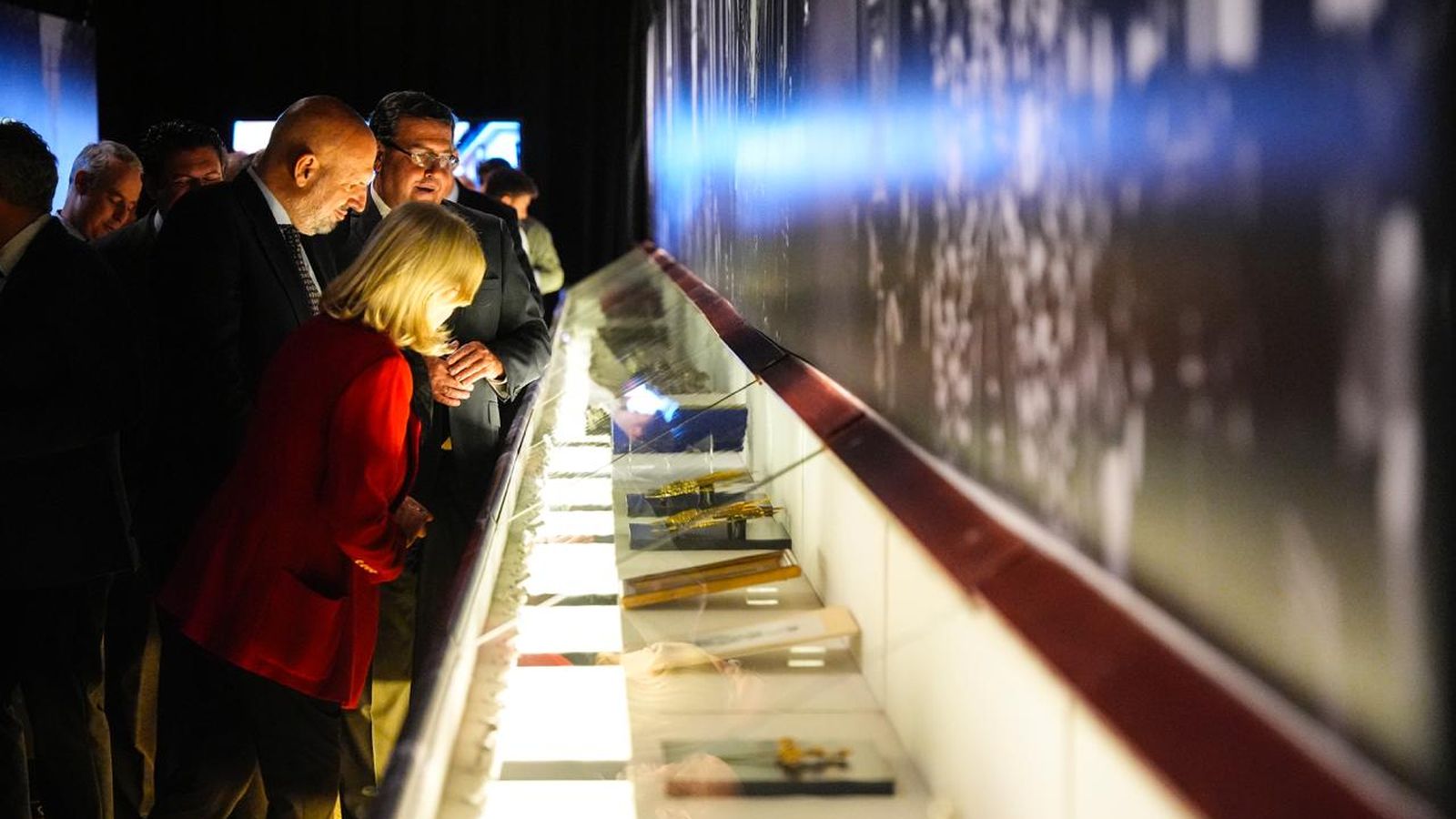 Detalle de una de las salas de la exposición