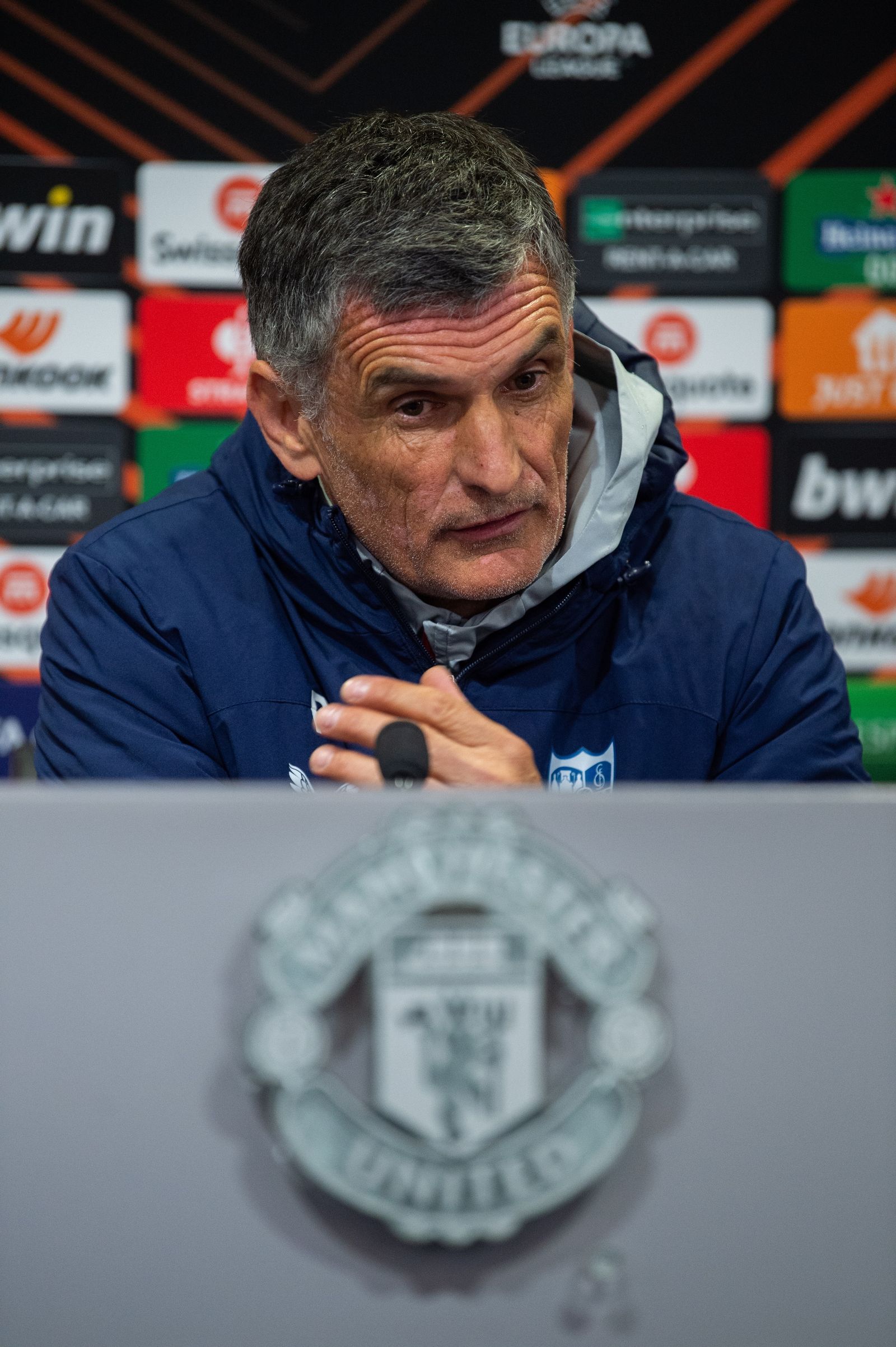 Las fotos previas al Manchester United - Sevilla