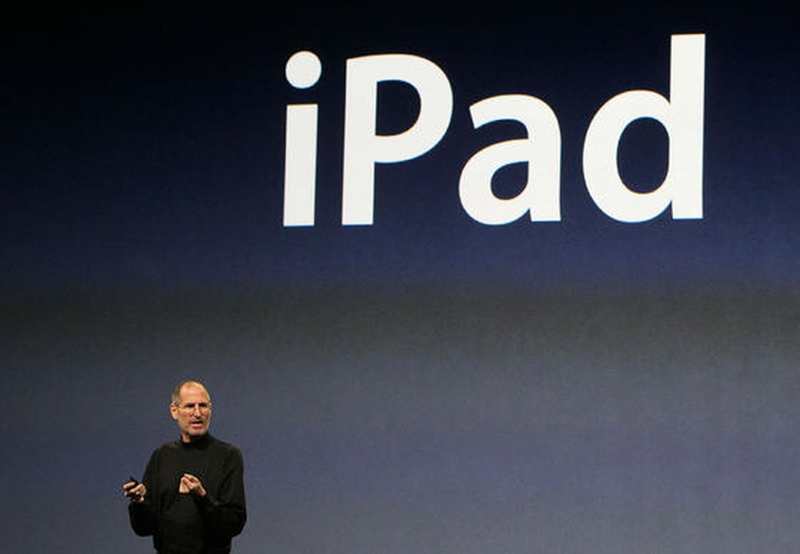 Apple presenta su 'ordenador tableta' iPad en San Francisco. / Reuters · AFP Photo