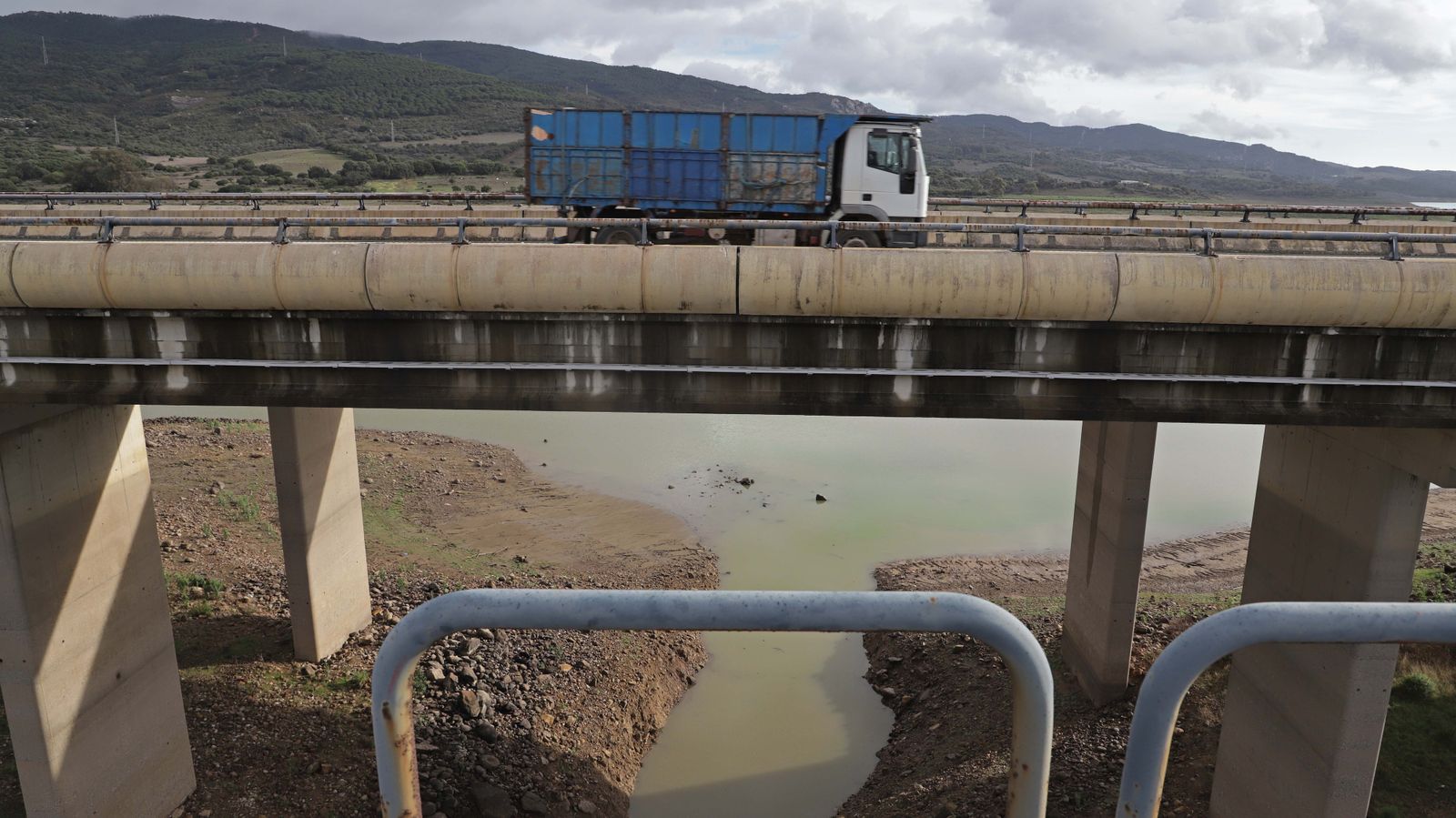 Fotos del pantano de Charco Redondo en Los Barrios