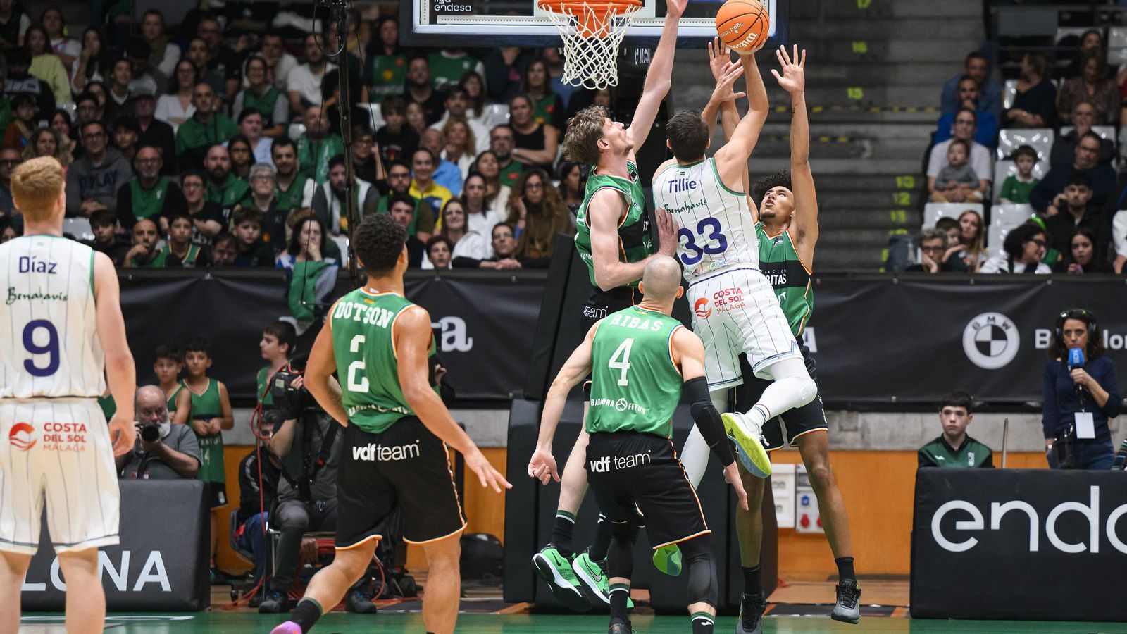 El Joventut-Unicaja, en fotos