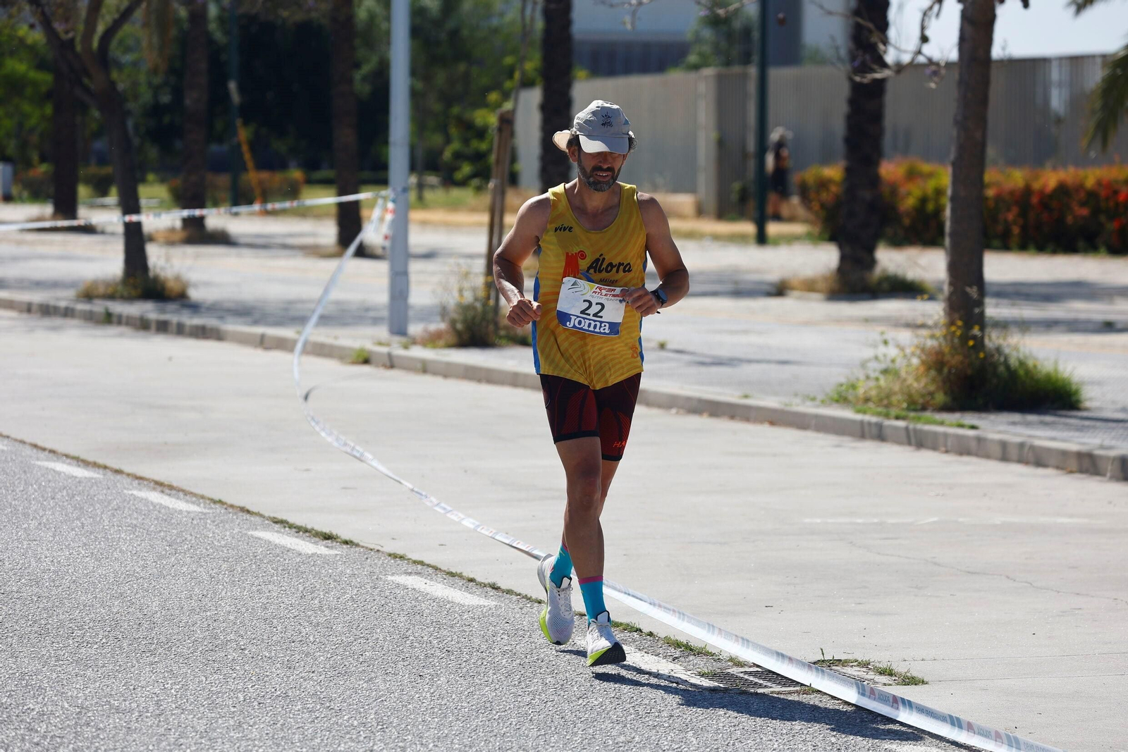 El Campeonato de España de ultrafondo en Málaga, en fotos