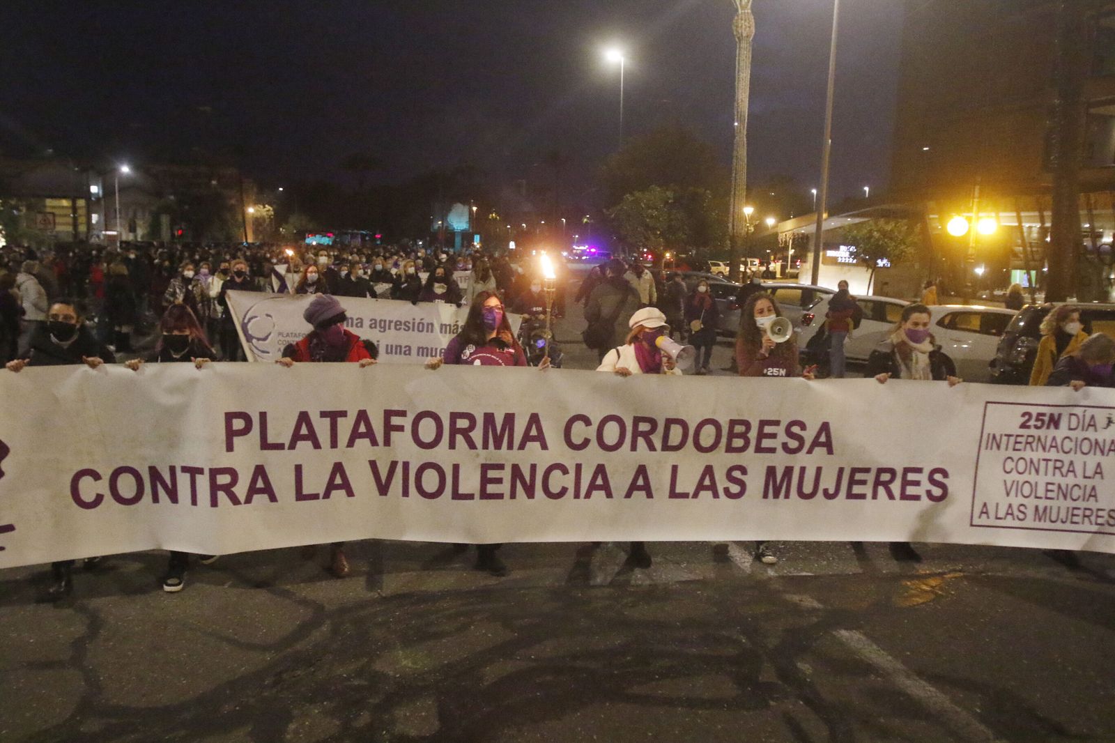 Manifestación contra la violencia de género del pasado 25 de noviembre.