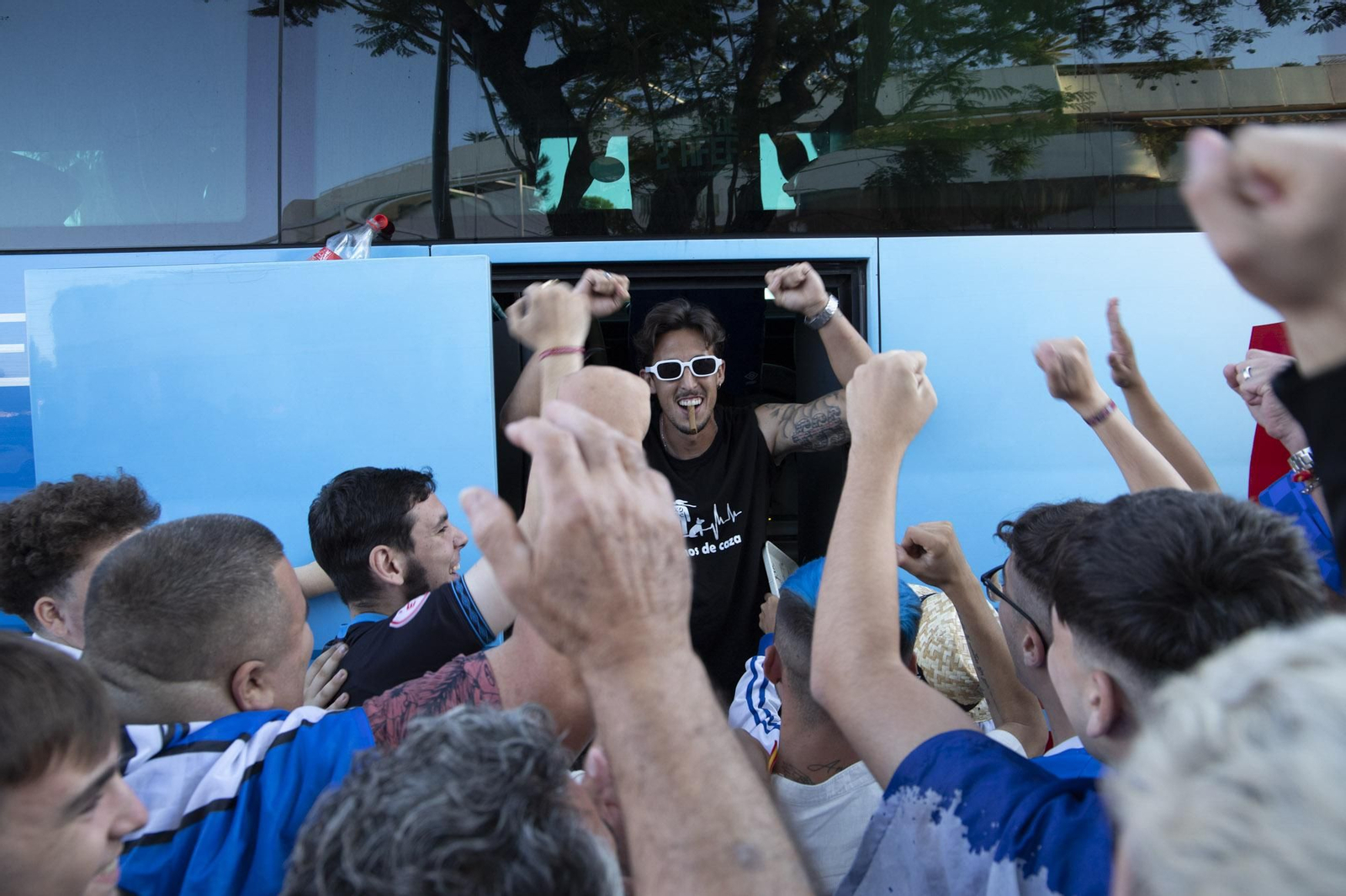 Así ha recibido la afición del Xerez DFC al equipo tras el ascenso