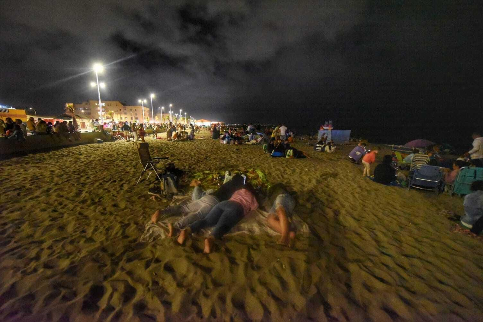 Las fotos de la noche de San Juan en La Línea