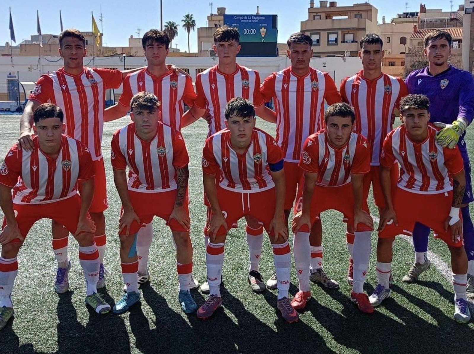Once presentado por el conjunto rojiblanco en su visita a tierras melillenses de este sábado.