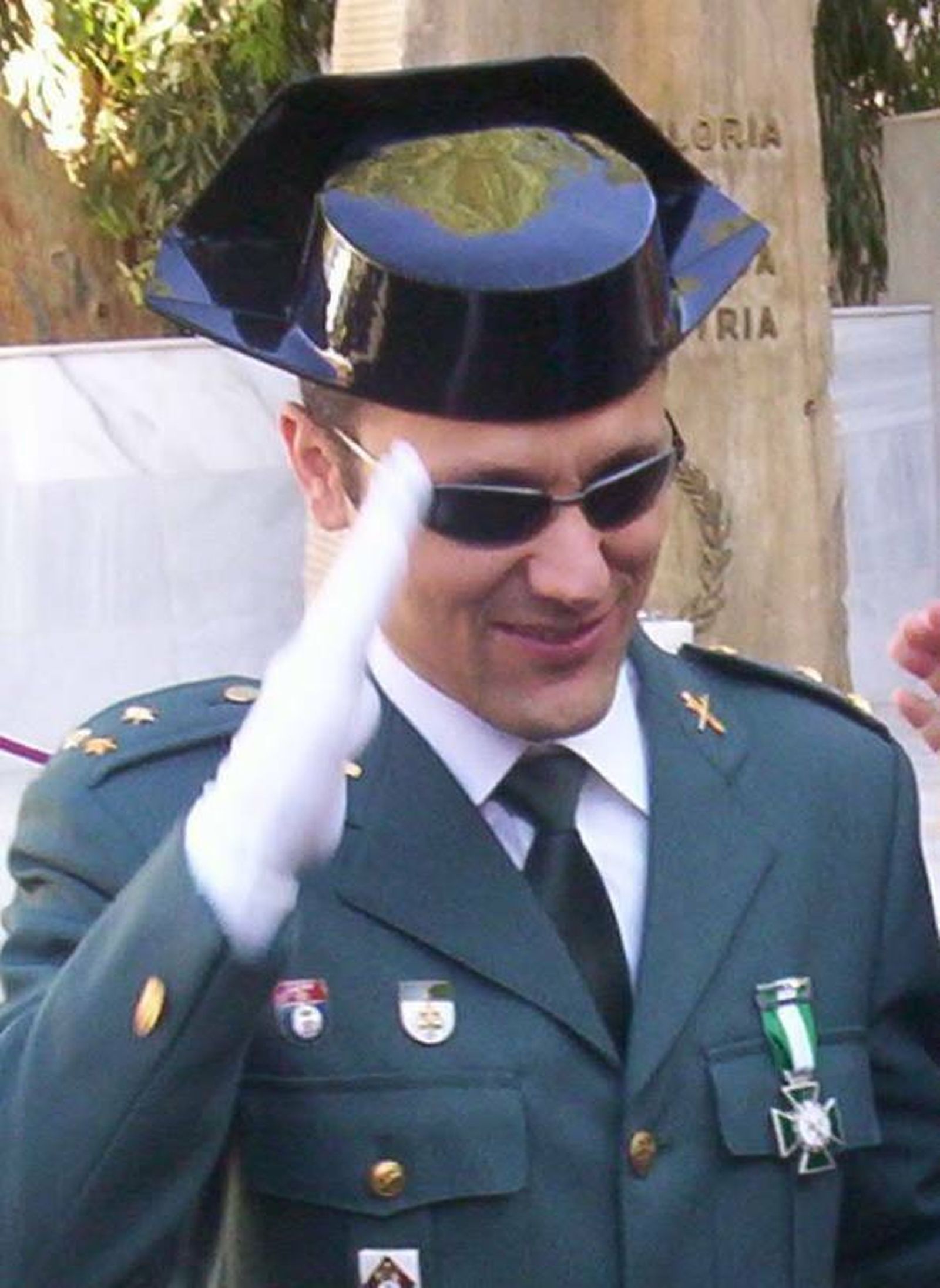 Pedro Herrera, segundo jefe de la Guardia Civil
