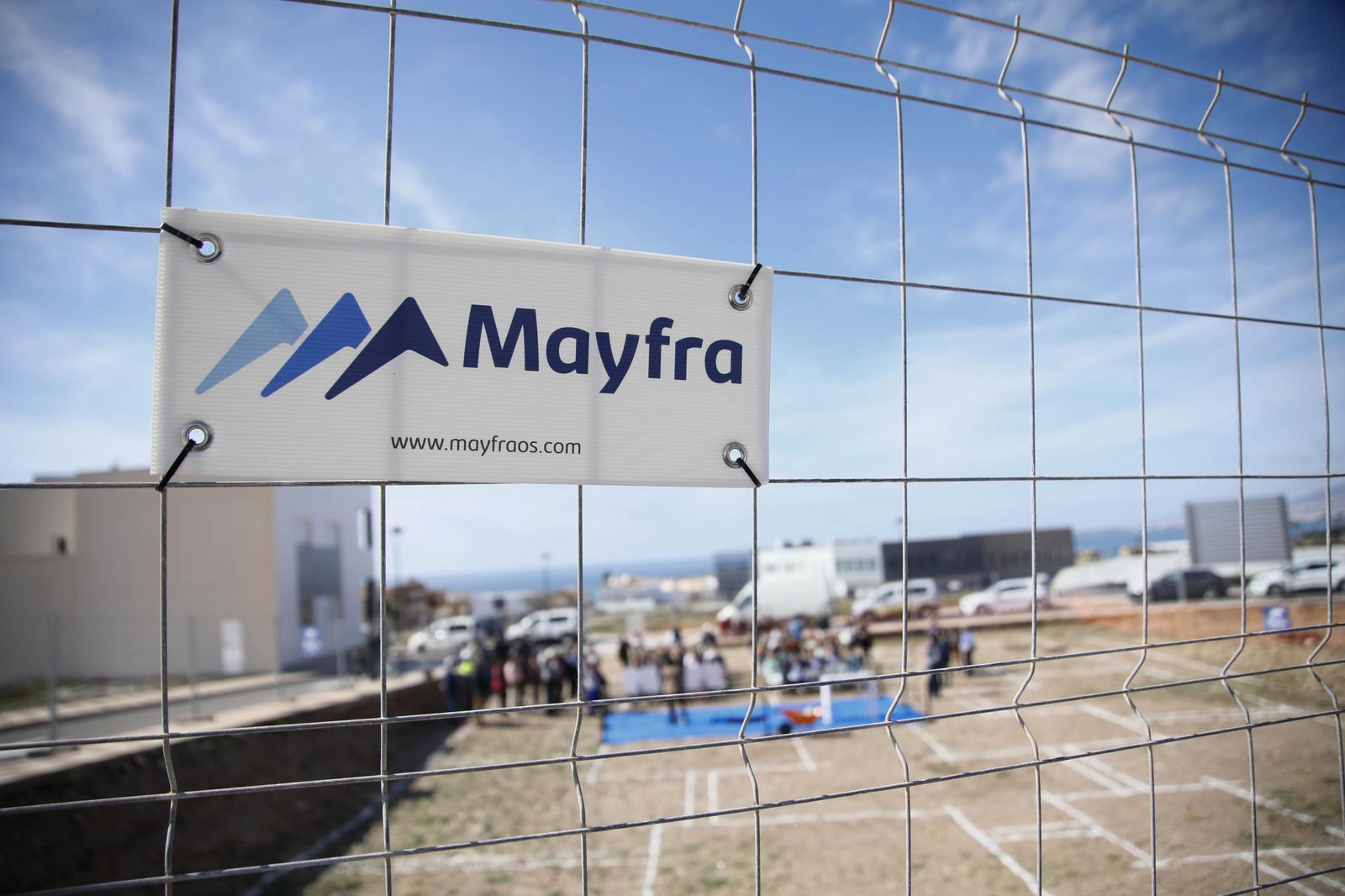 Las imágenes de la primera piedra del Centro de mayores en Balanegra