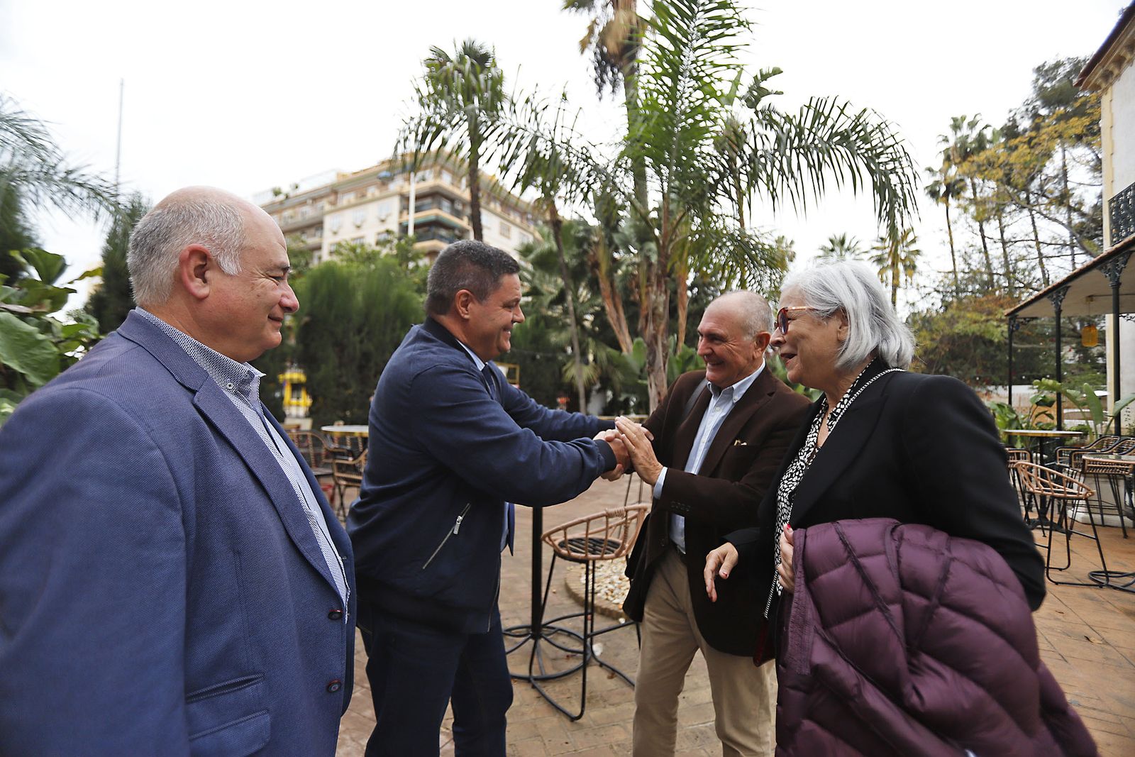 Imágenes de la recepción del Foro Gerardo Rojas de Huelva Información
