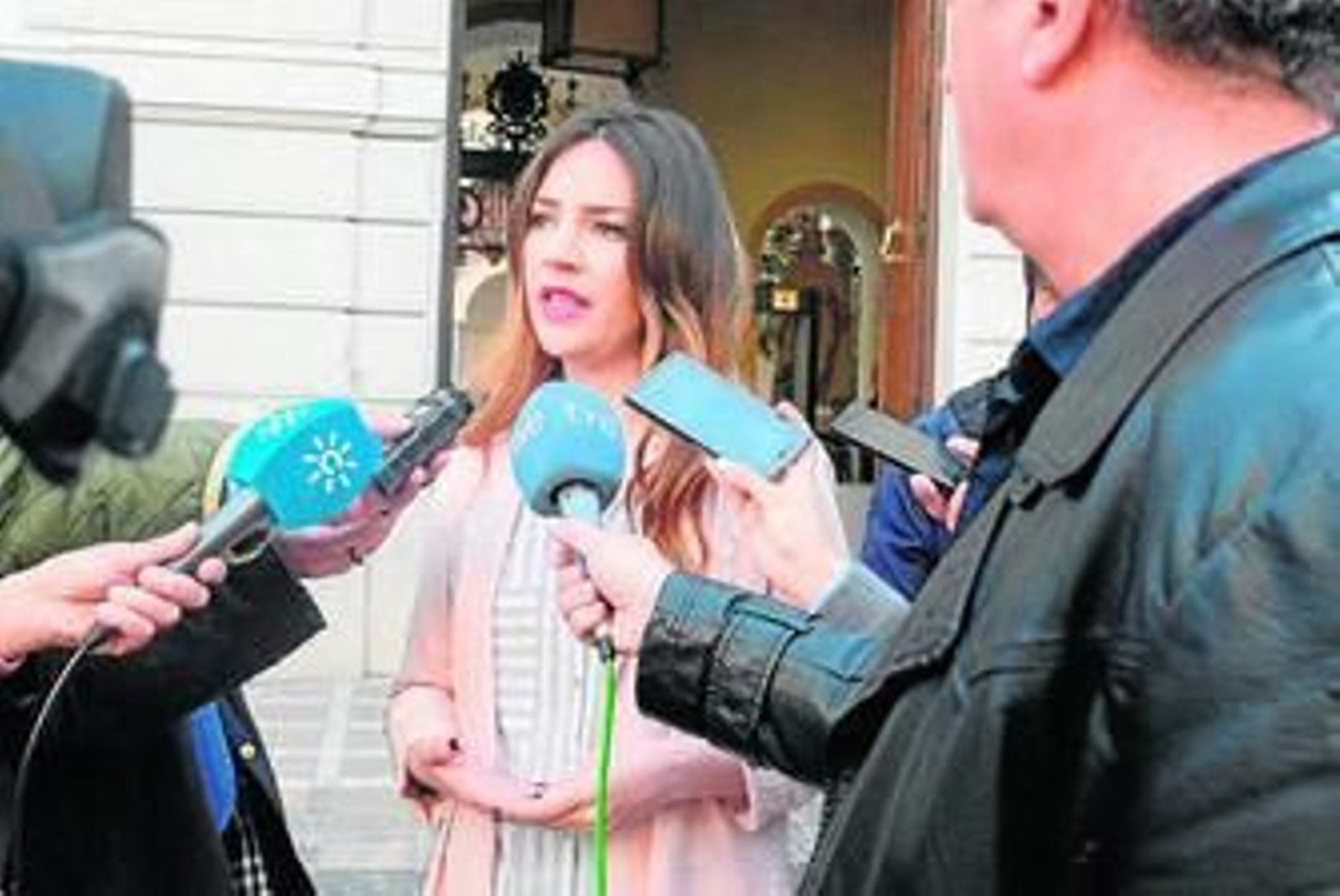 La diputada nacional, Ana Terrón, durante su intervención.
